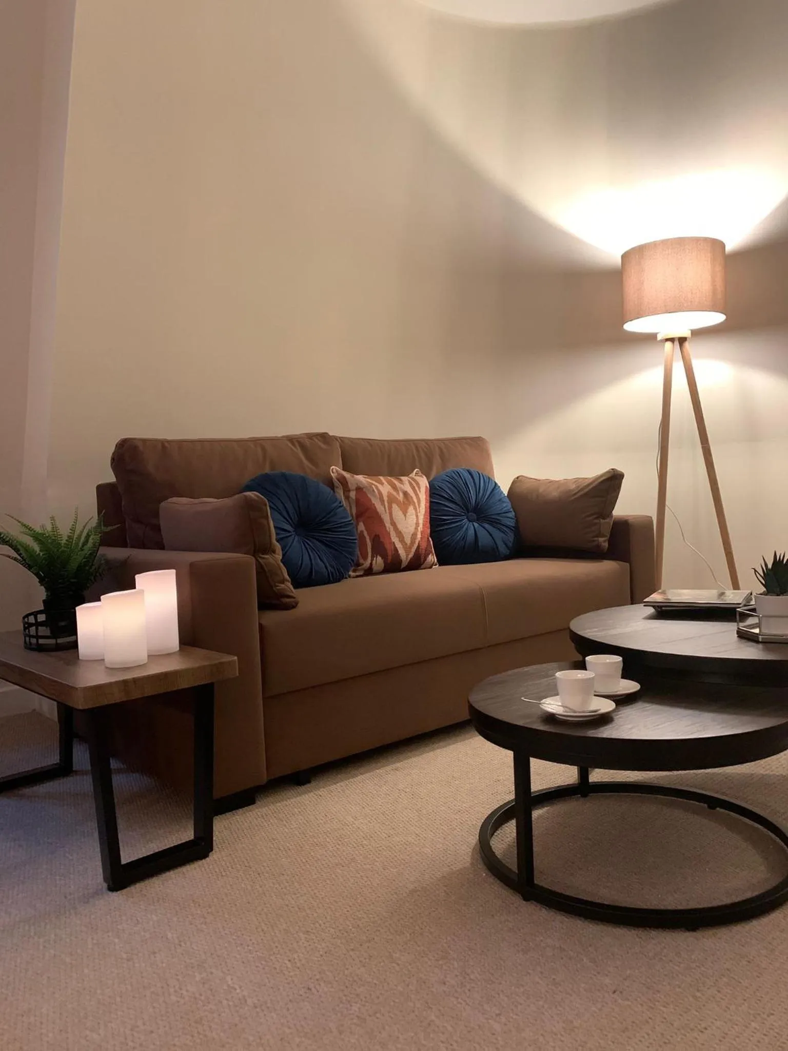 Living room in The Riding Gate Apartment