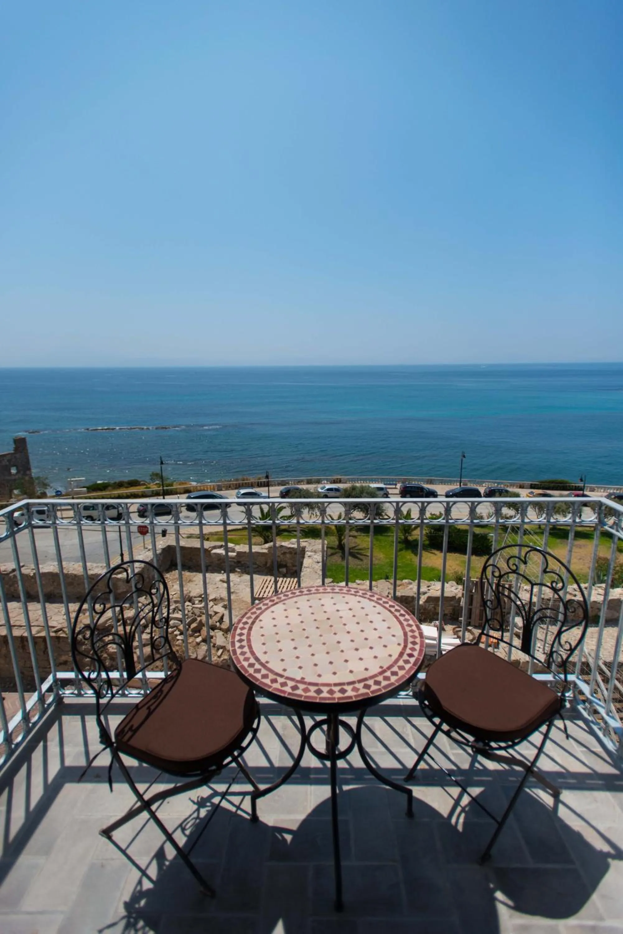 Balcony/Terrace in Apartamentos La Residencia Tarifa