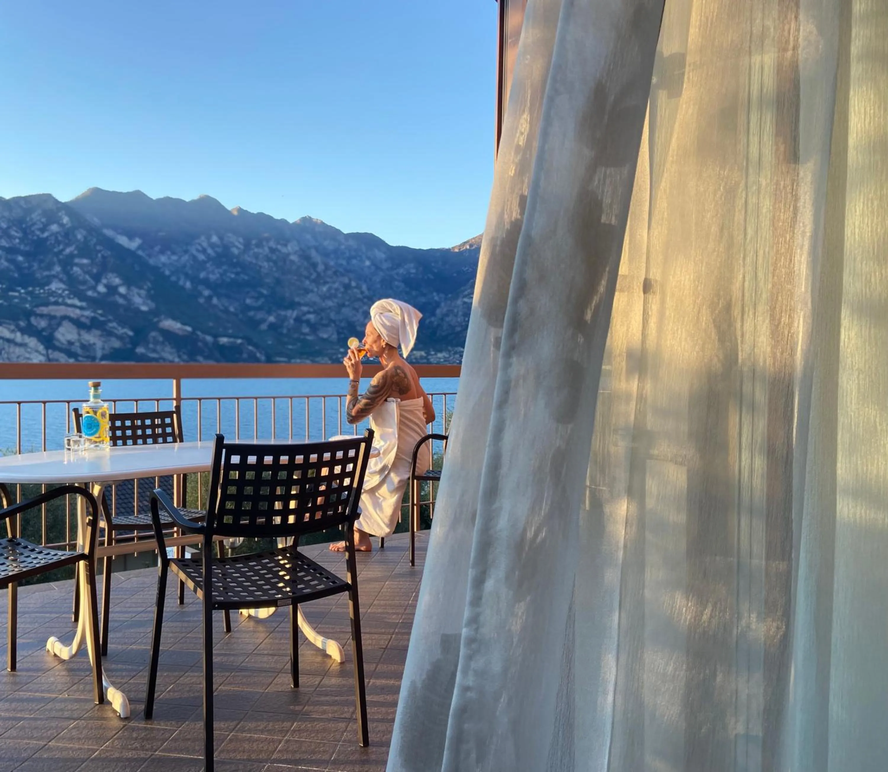 Balcony/Terrace in Villa Pifferi