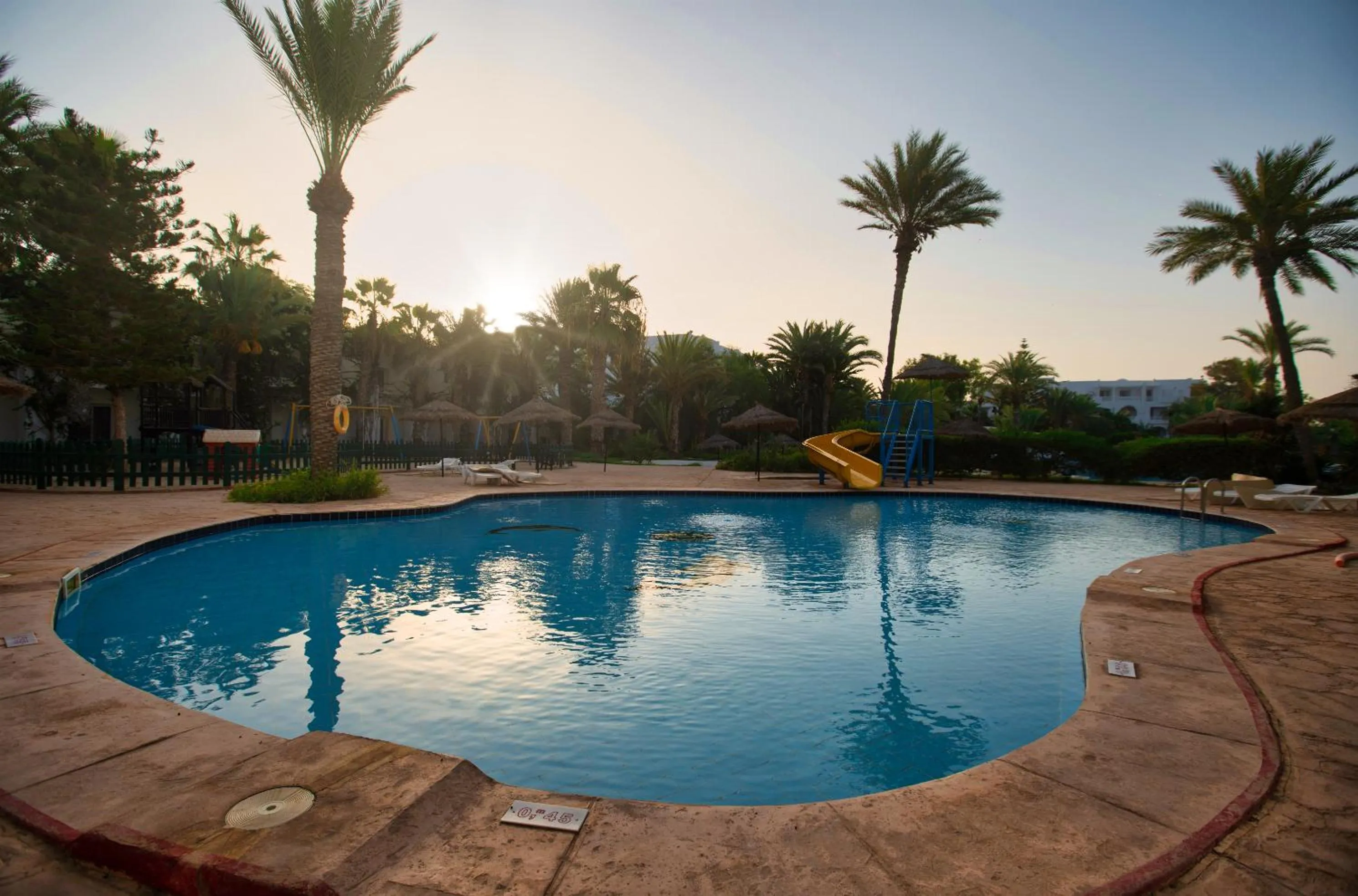 Swimming pool in Djerba Resort- Families and Couples Only