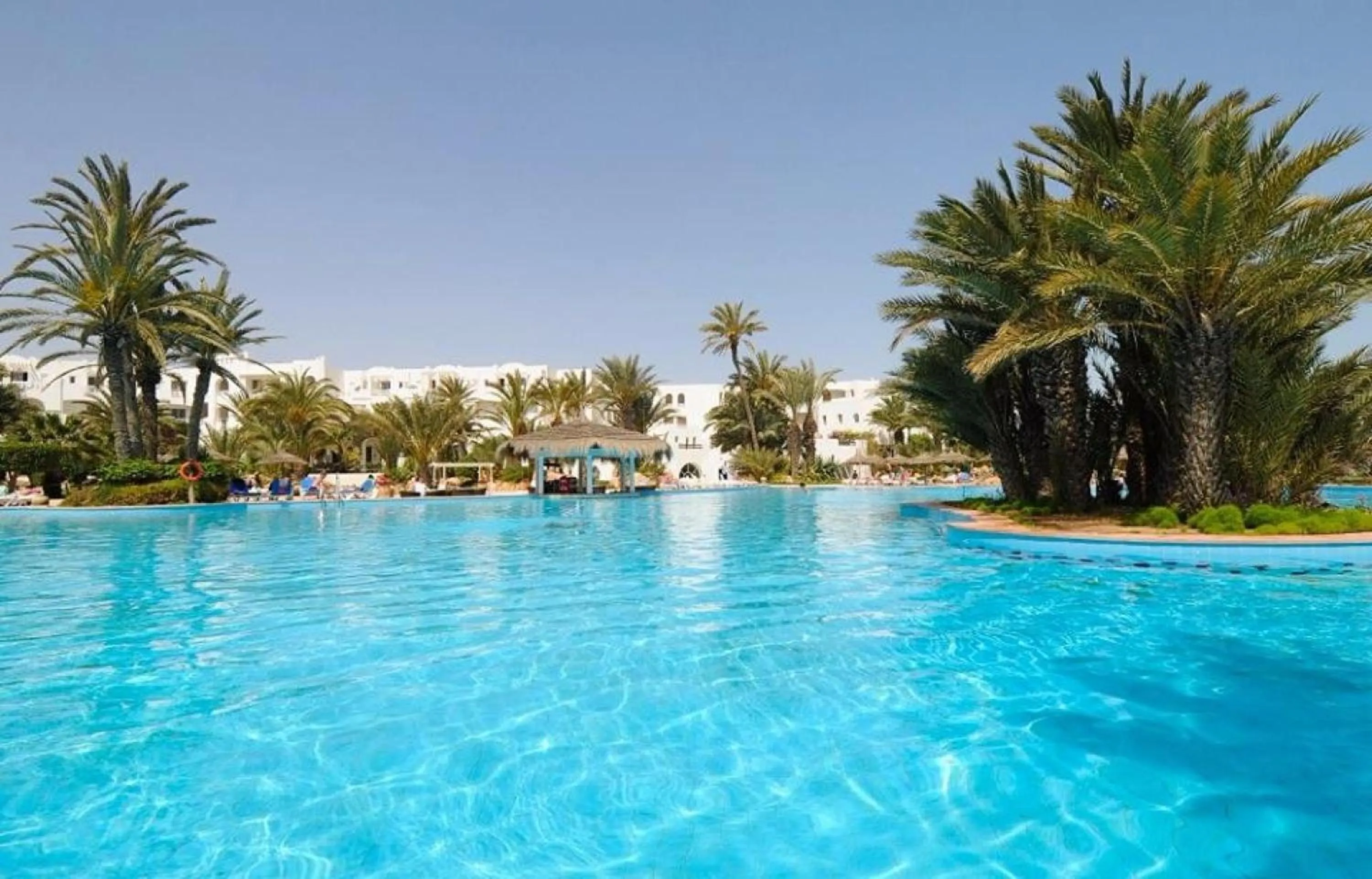 Swimming pool in Djerba Resort- Families and Couples Only