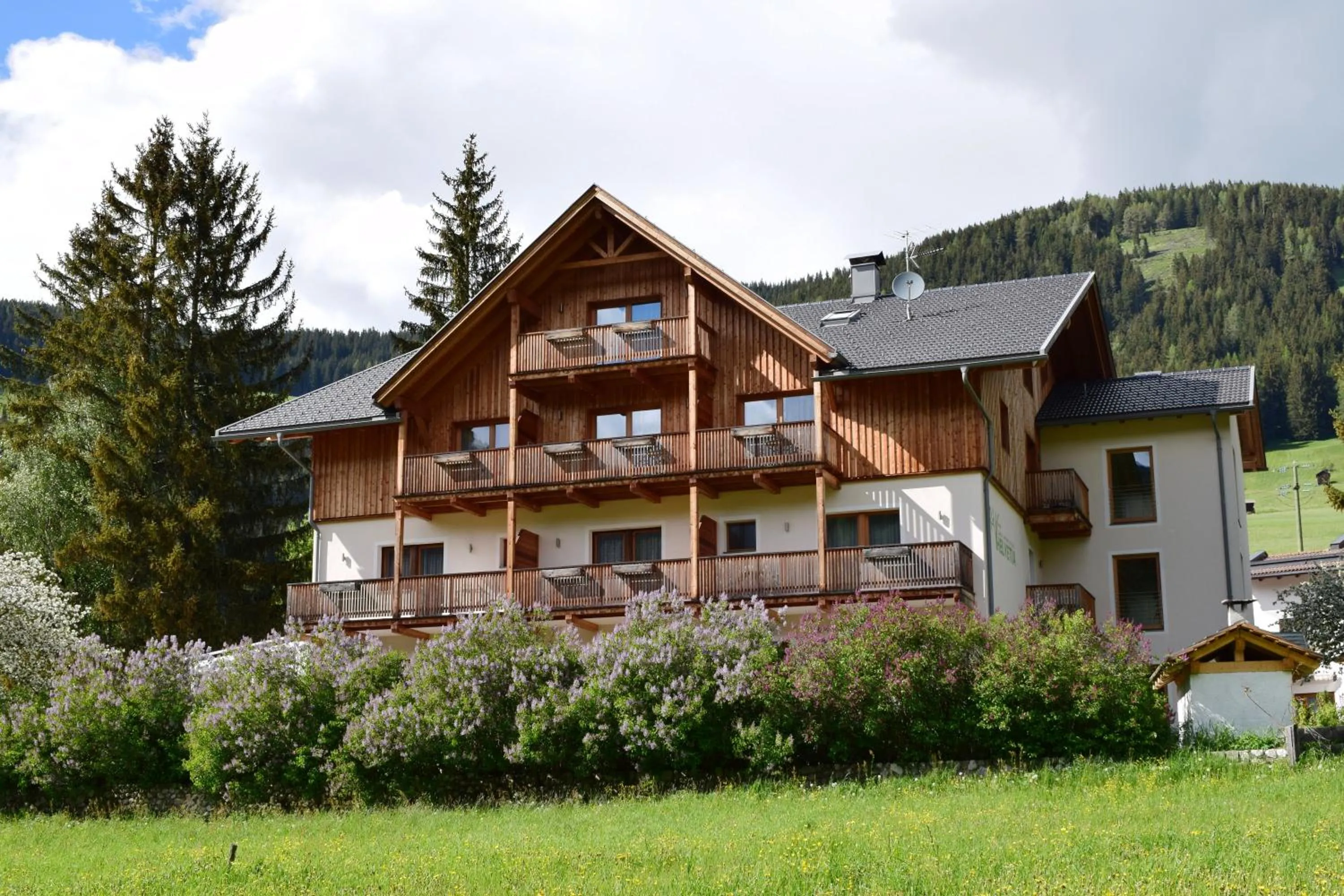 Bird's eye view in Garni Appartments Helvetia