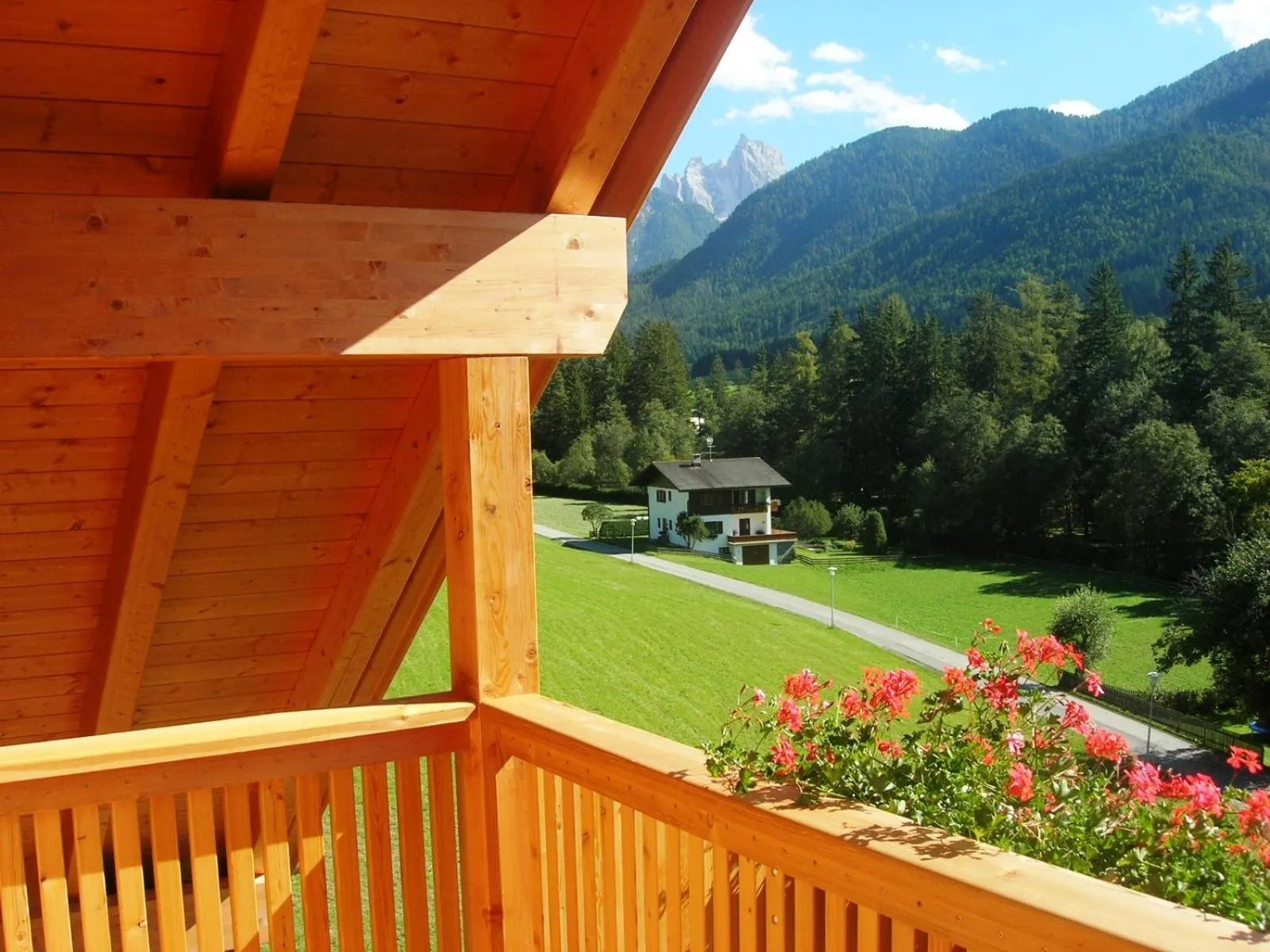 Mountain view in Garni Appartments Helvetia