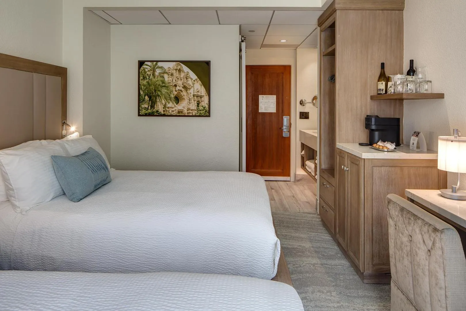 Bed in The Sofia Hotel