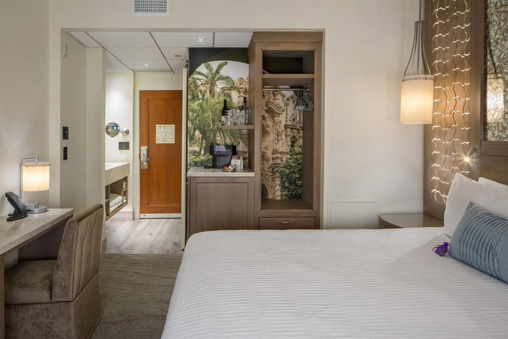 Bed in The Sofia Hotel