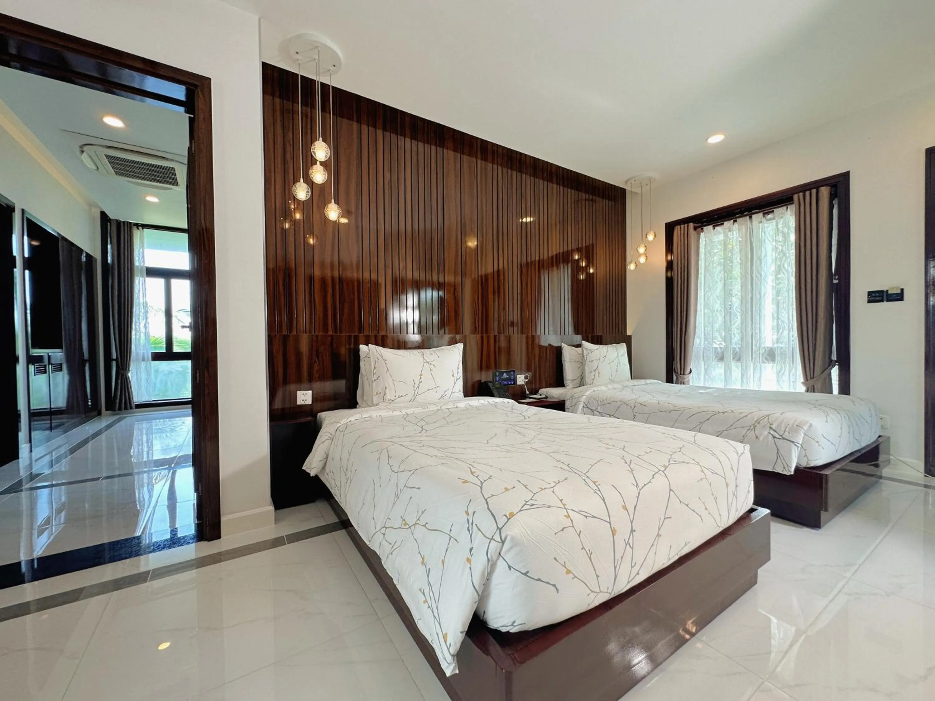 Bed in Carmelina Beach Resort Ho Tram