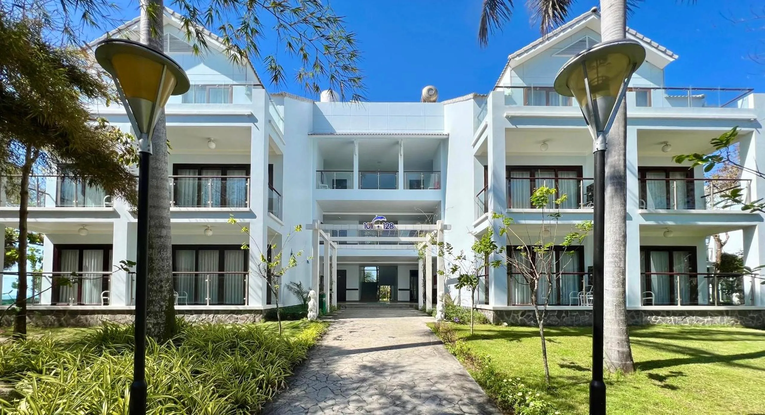 Property building in Carmelina Beach Resort Ho Tram