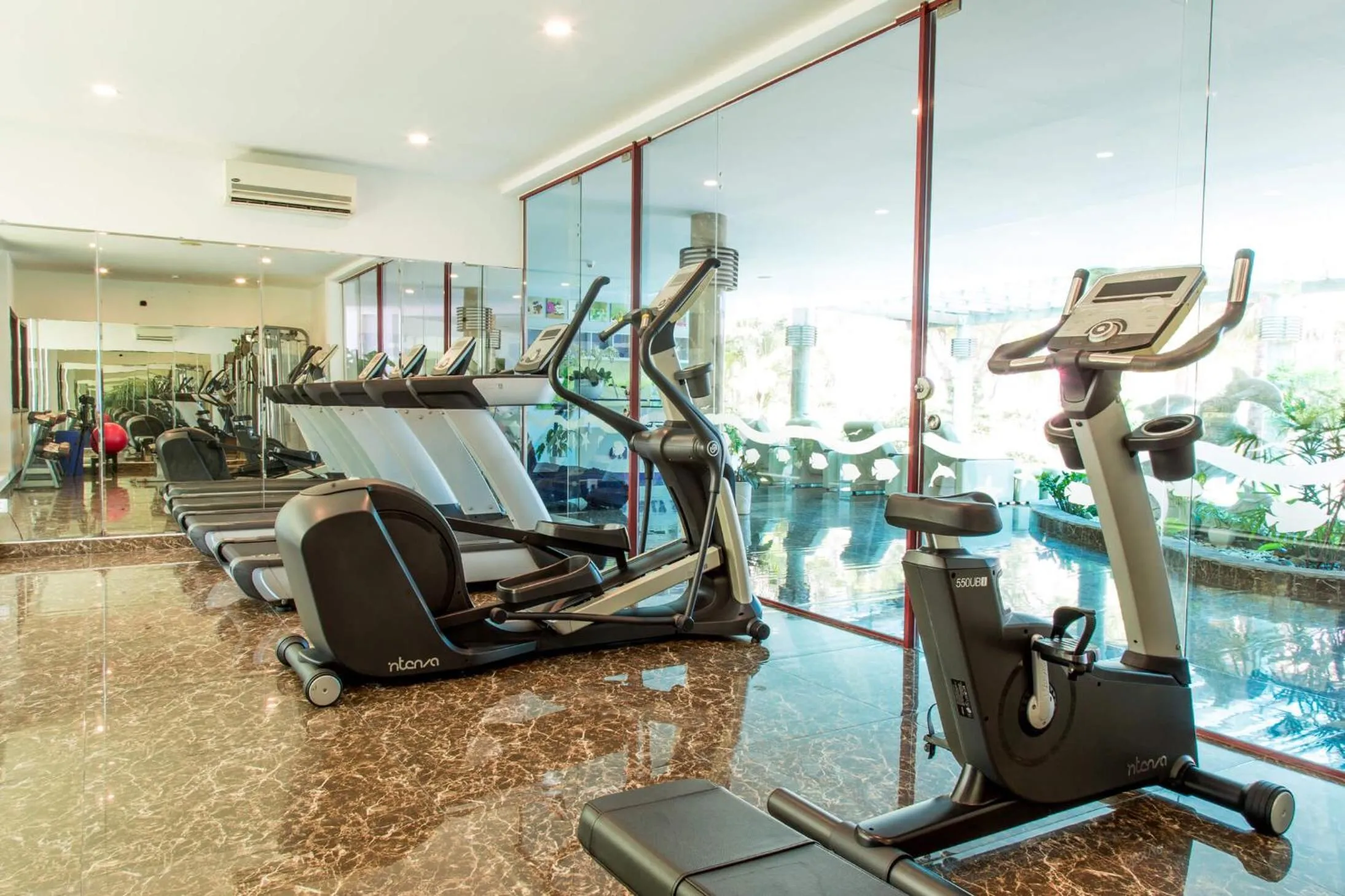 Fitness centre/facilities in Carmelina Beach Resort Ho Tram