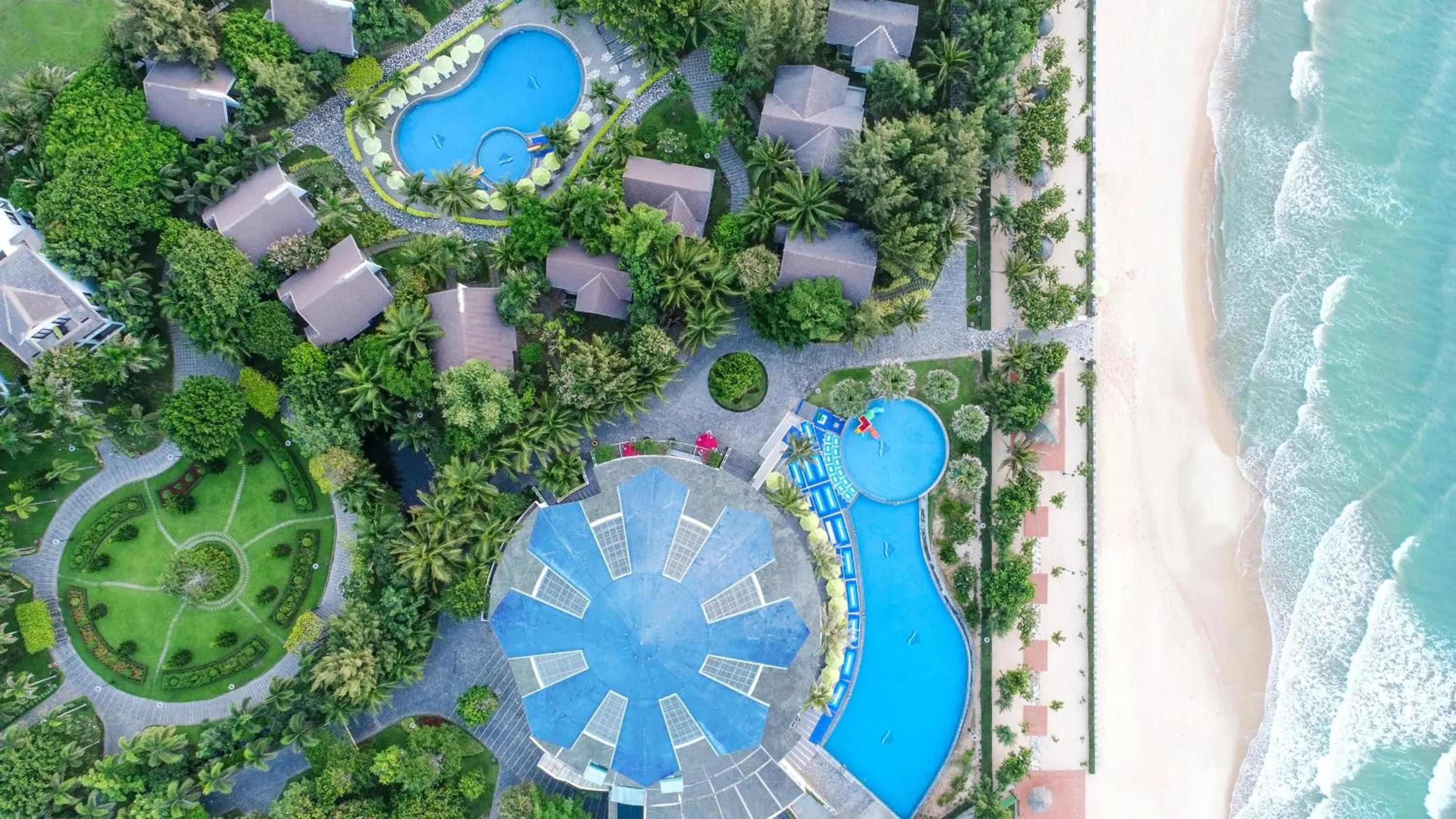 Bird's eye view in Carmelina Beach Resort Ho Tram