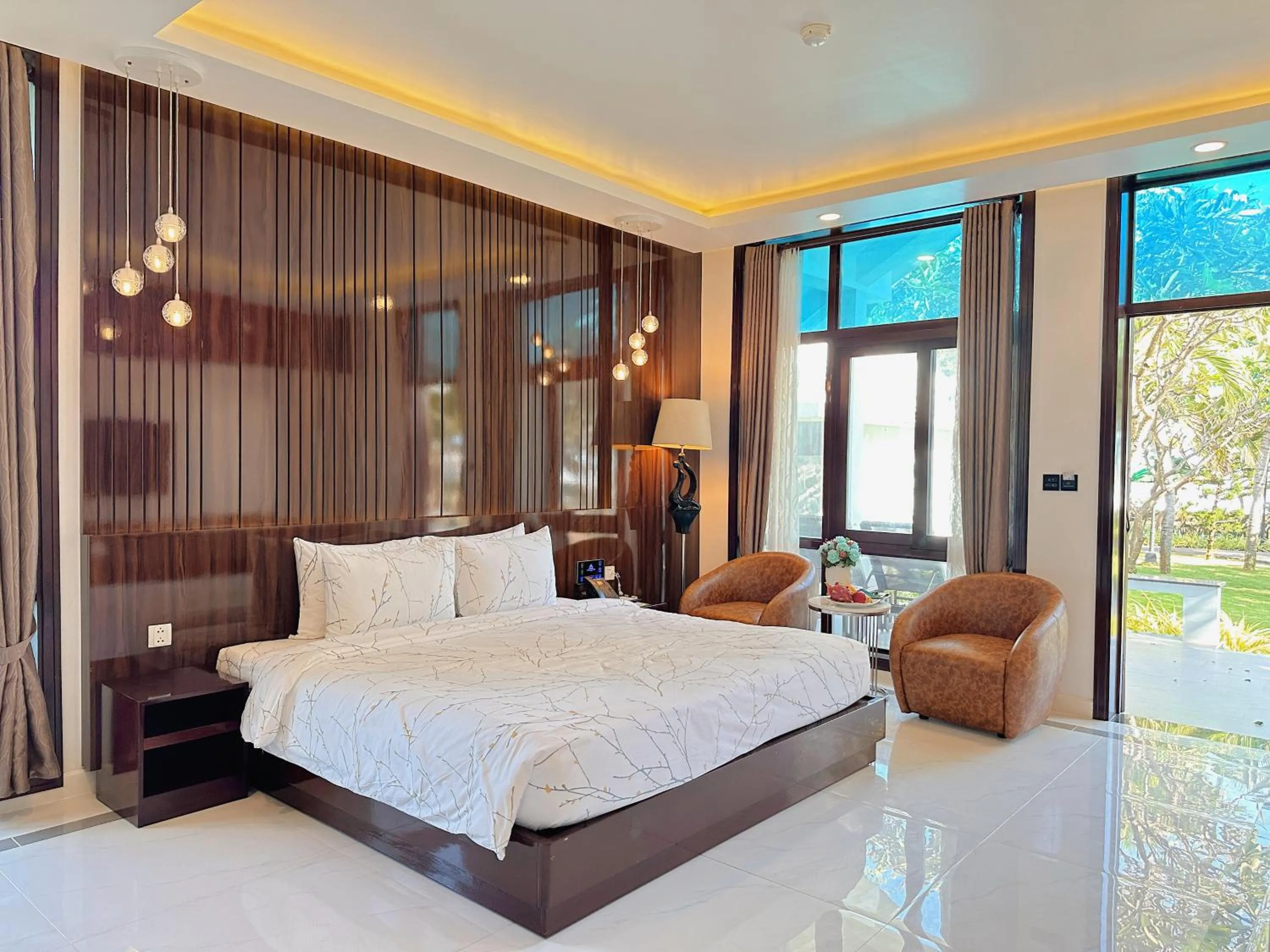 Bed in Carmelina Beach Resort Ho Tram