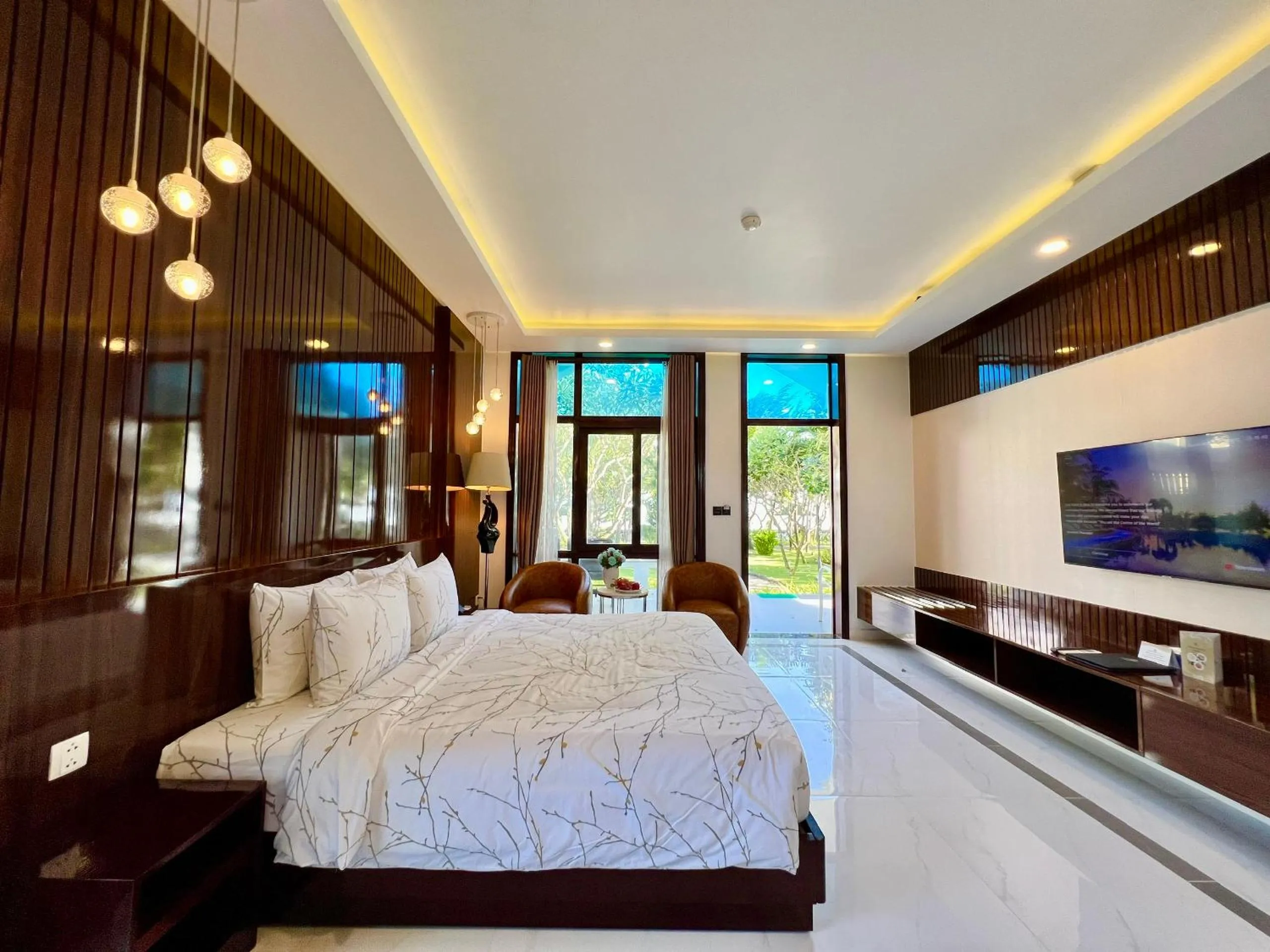 Bed in Carmelina Beach Resort Ho Tram