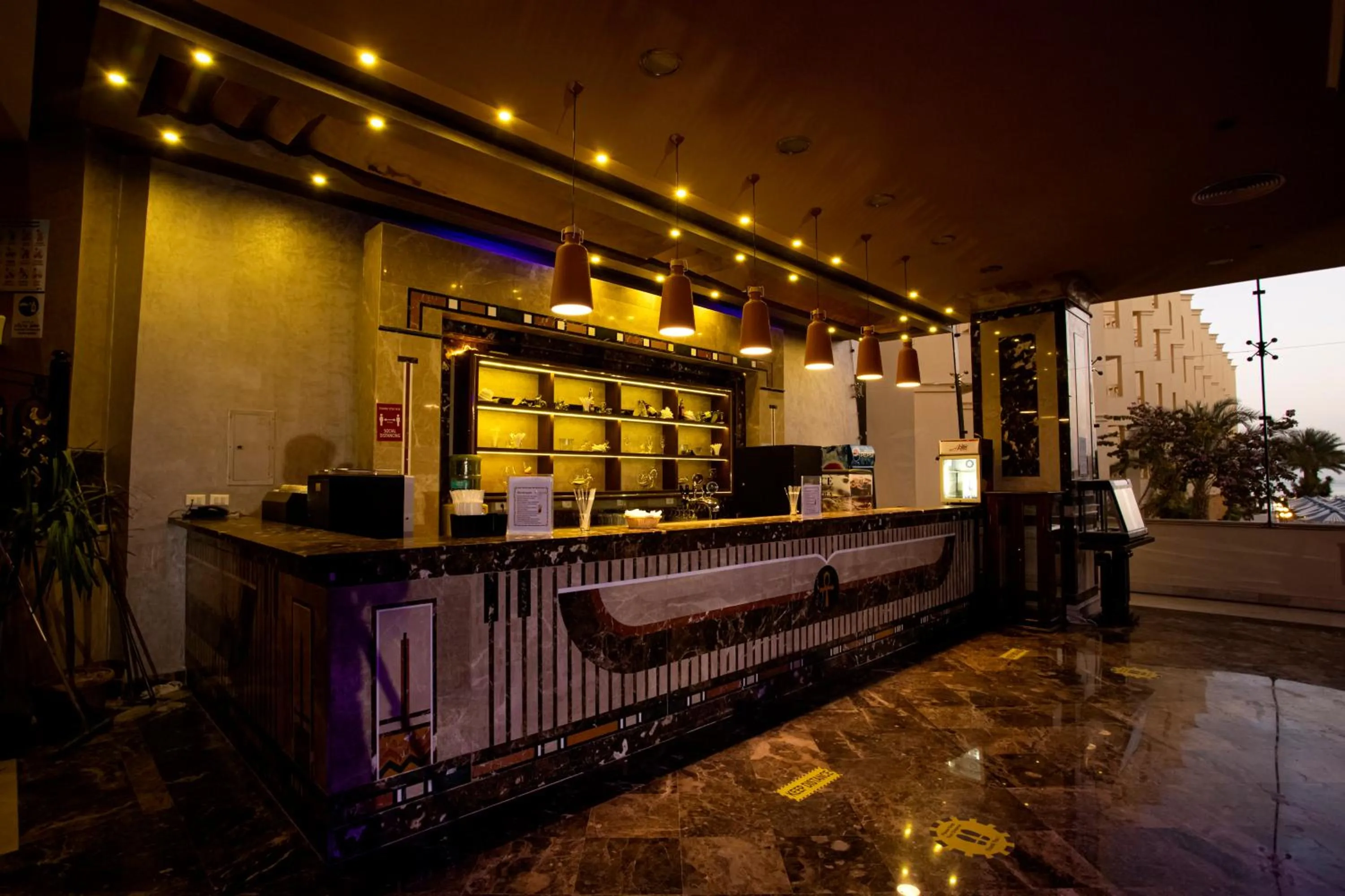 Lobby or reception in AMC Royal Hotel & Spa