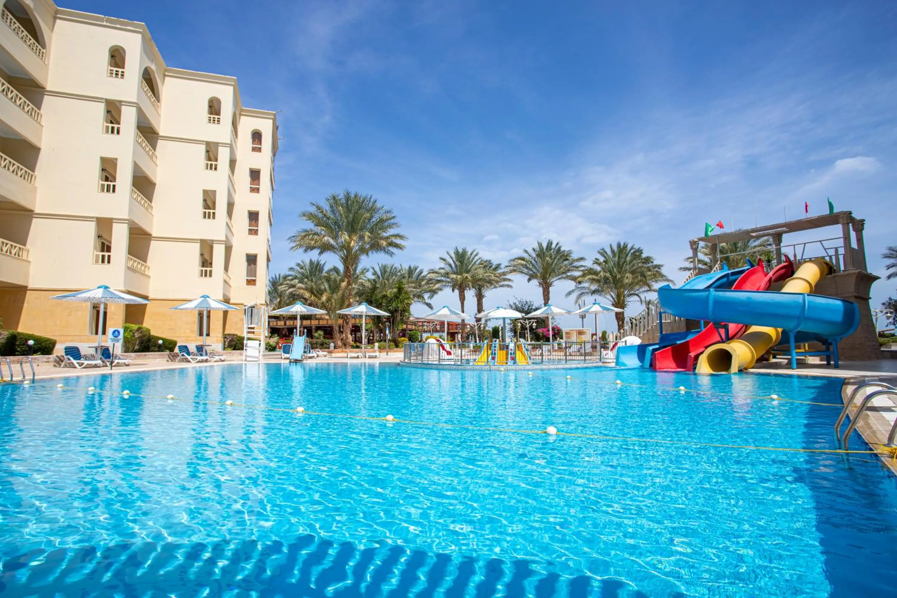 Aqua park in AMC Royal Hotel & Spa