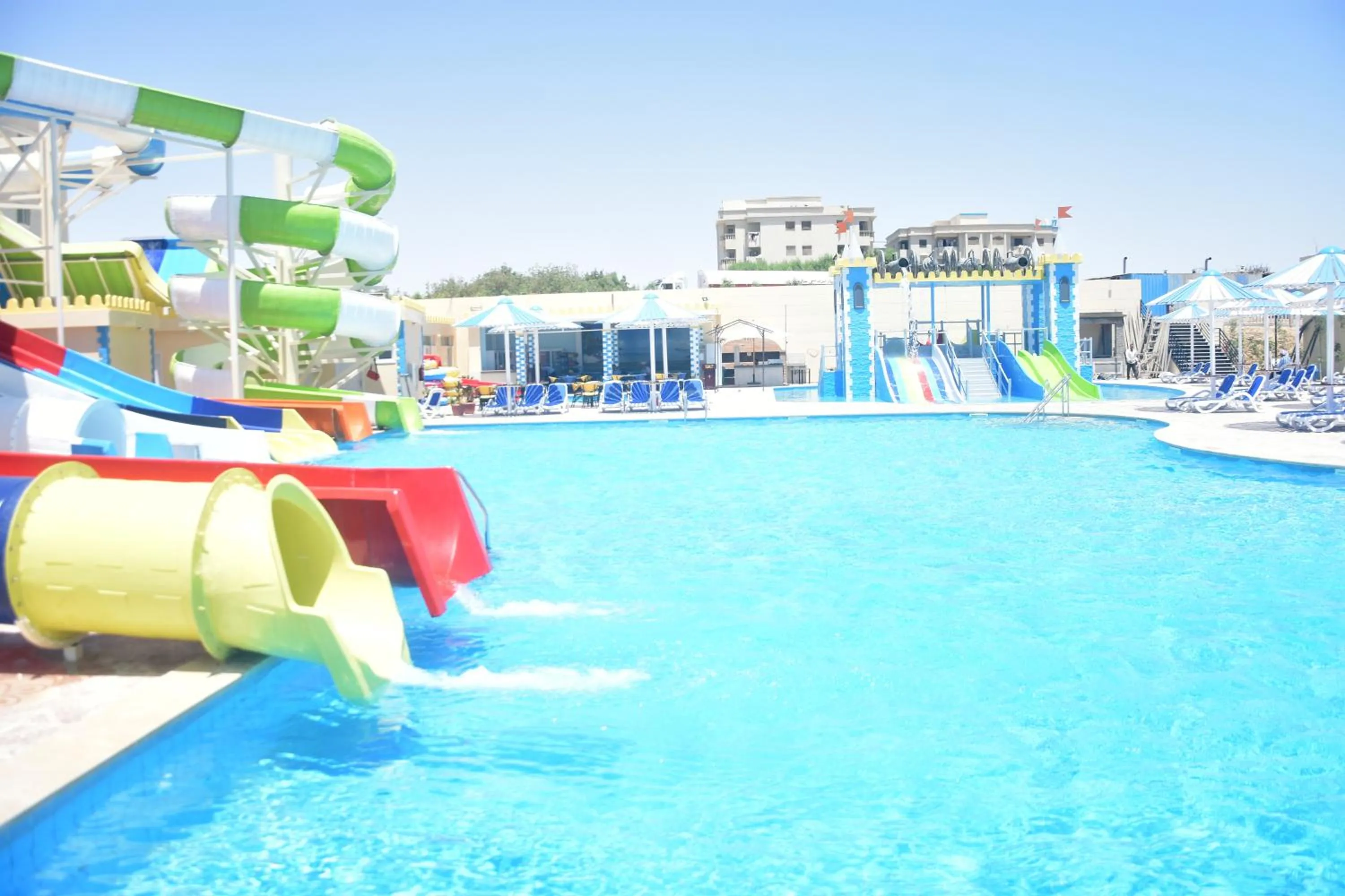 Aqua park in AMC Royal Hotel & Spa