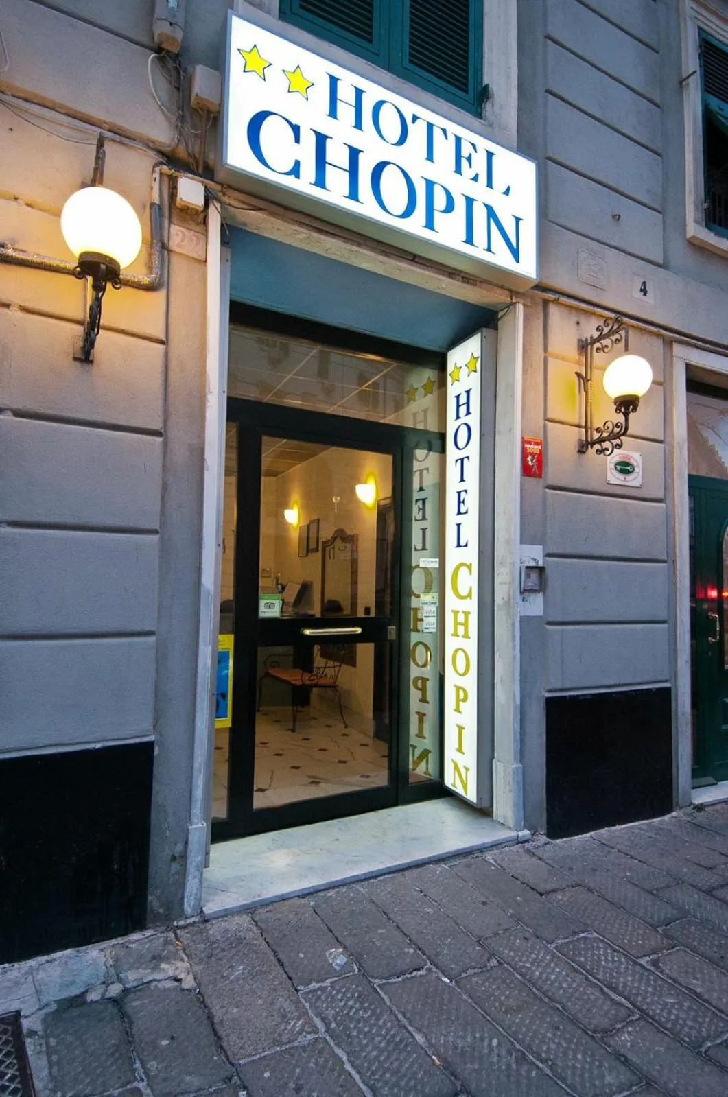 Property building in Hotel Chopin