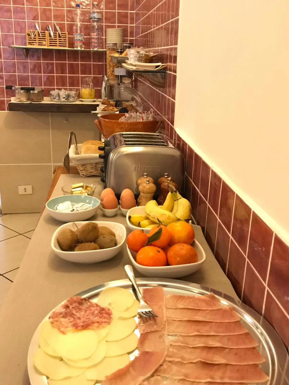 Breakfast in Hotel Chopin