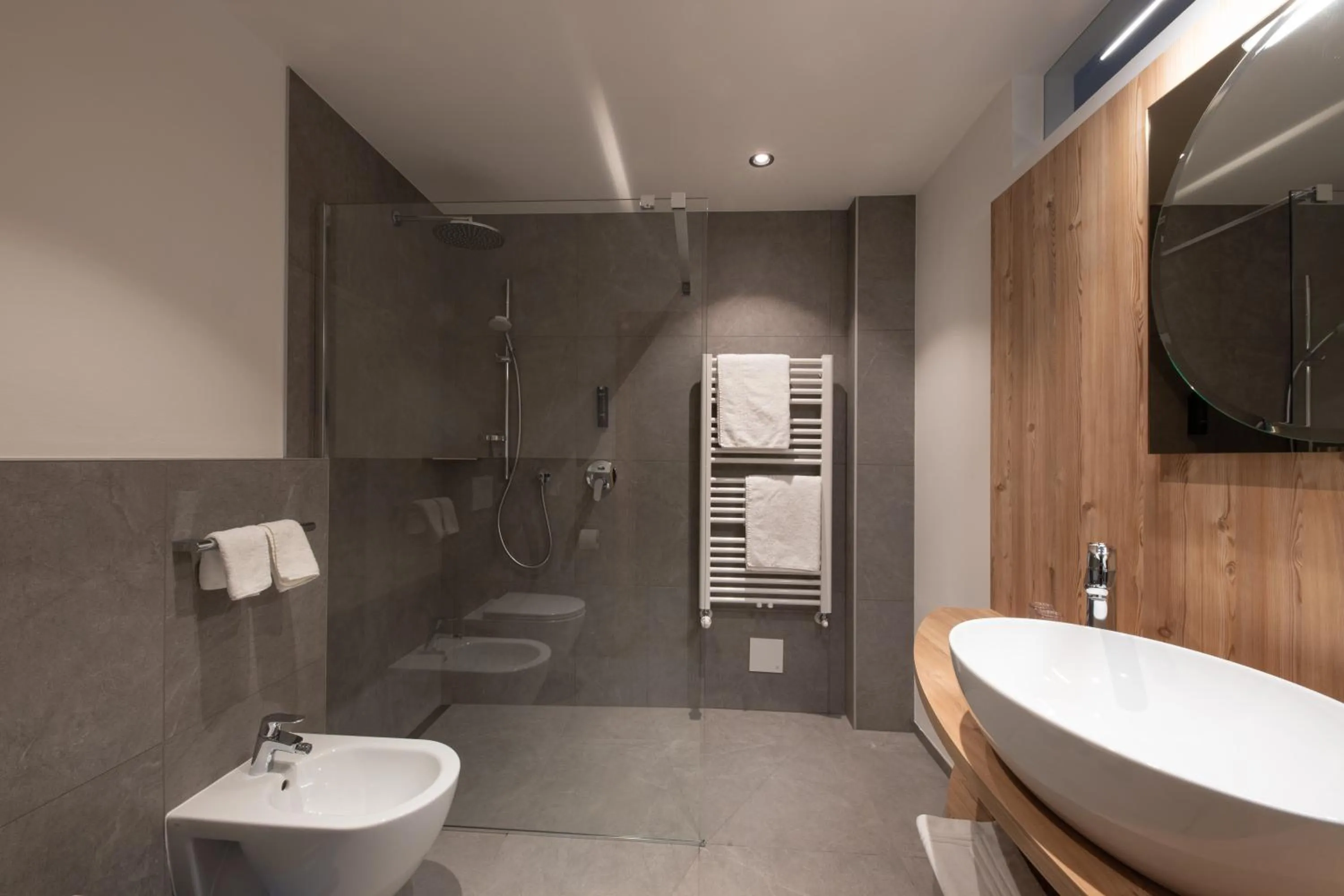 Shower in Hotel Mondschein