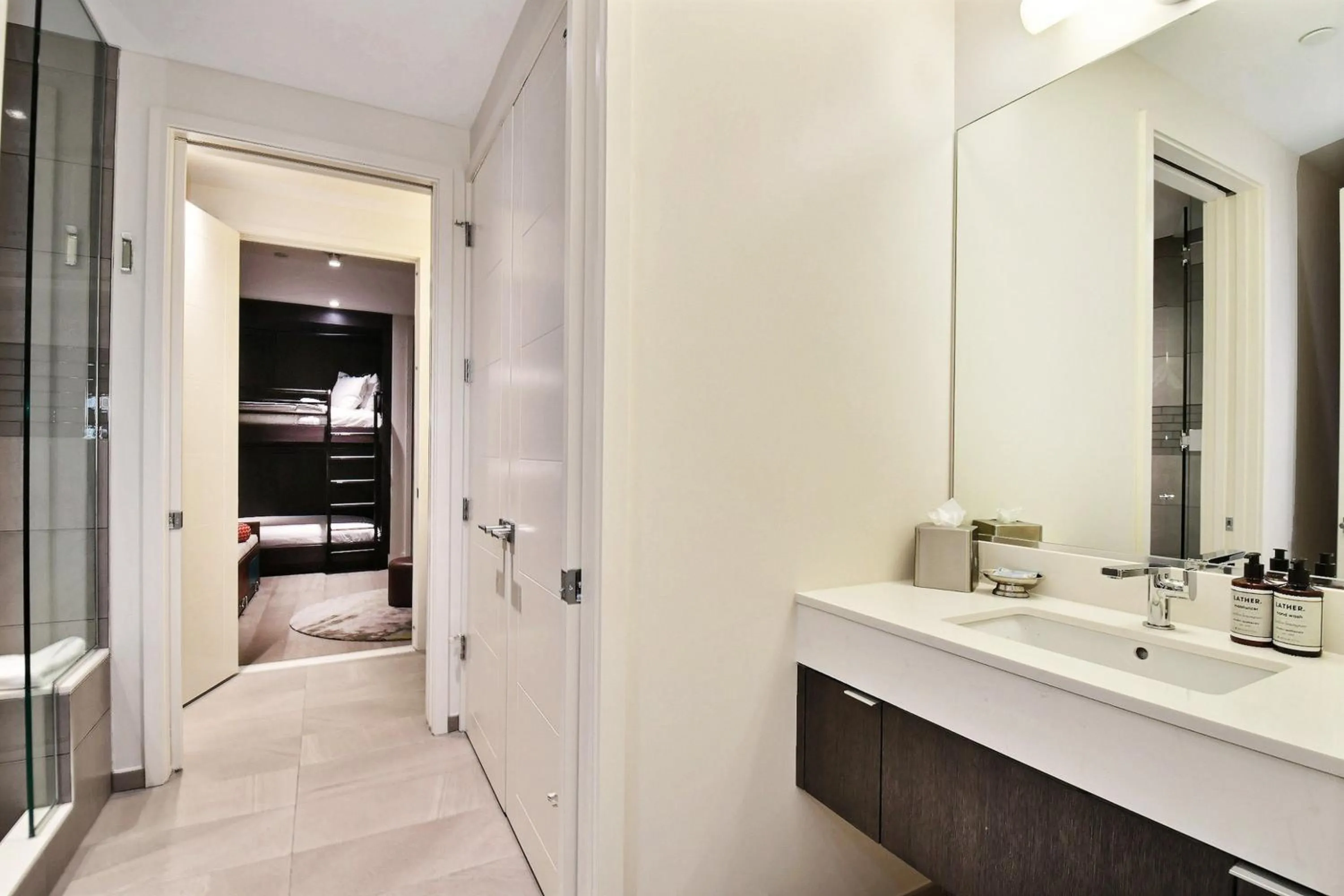 Bathroom in Lift Park City Condominiums by Vail Resorts