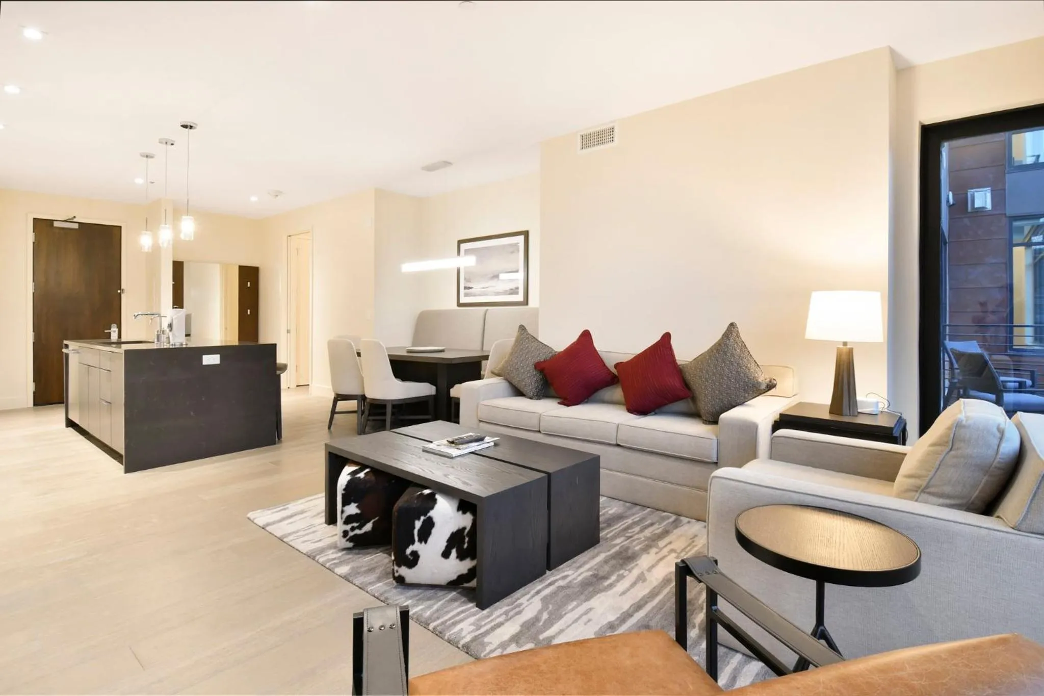 Living room in Lift Park City Condominiums by Vail Resorts