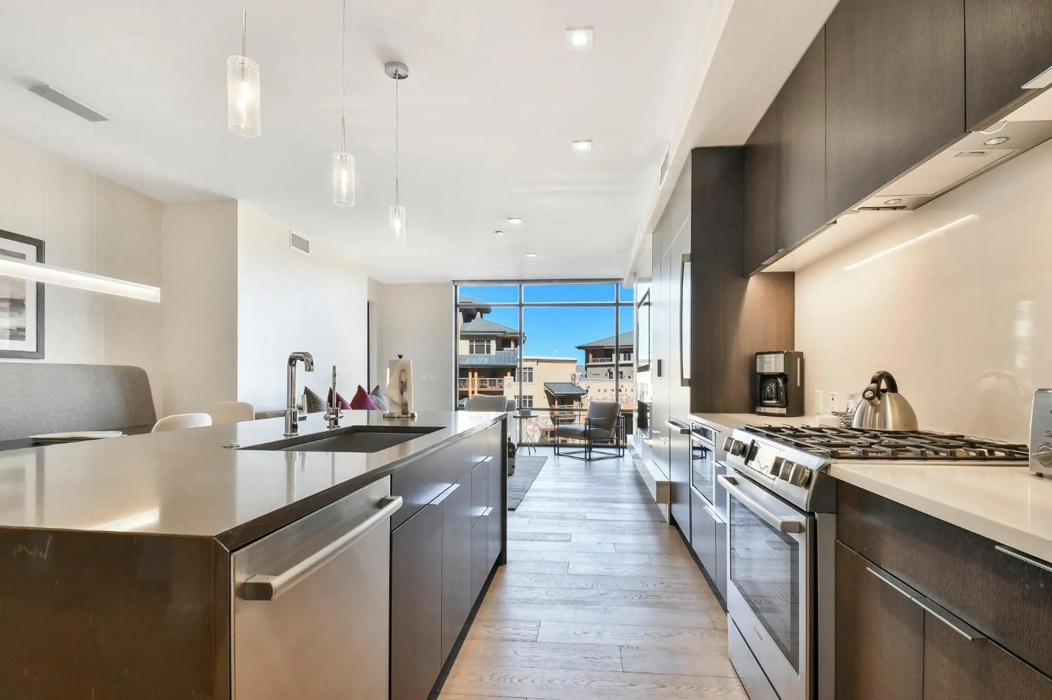 Kitchen or kitchenette in Lift Park City Condominiums by Vail Resorts