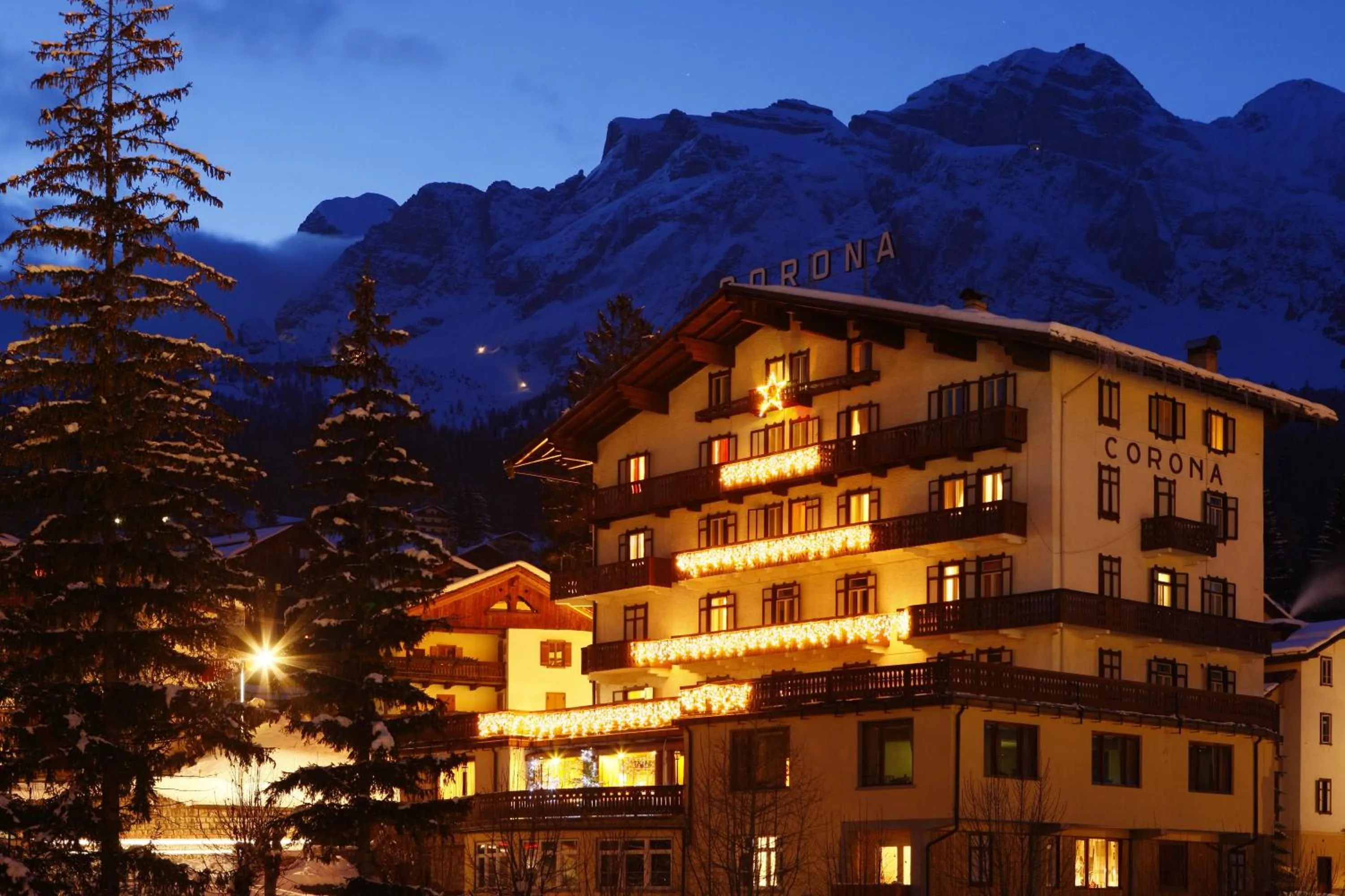 Property building in Hotel Corona