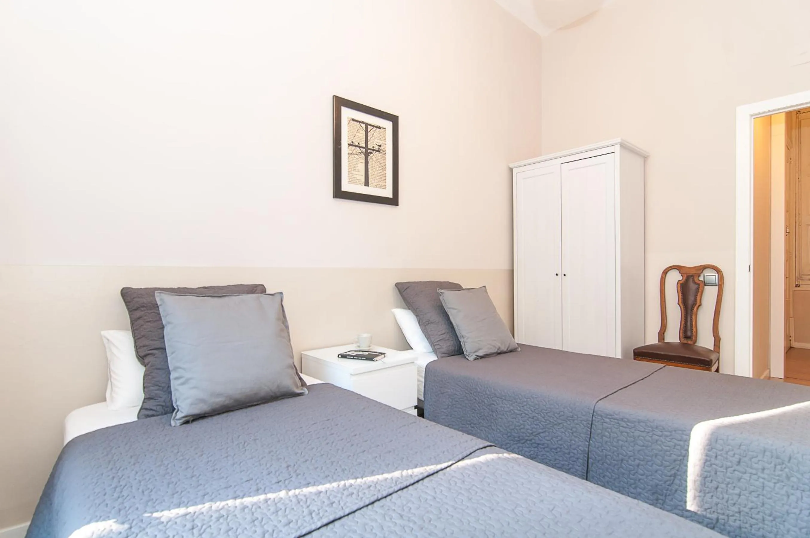 Bedroom, Bed in Weflating Ramblas