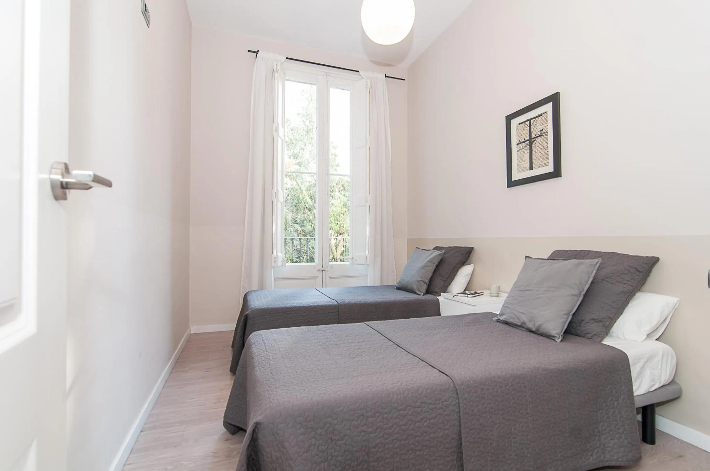 Bedroom, Bed in Weflating Ramblas