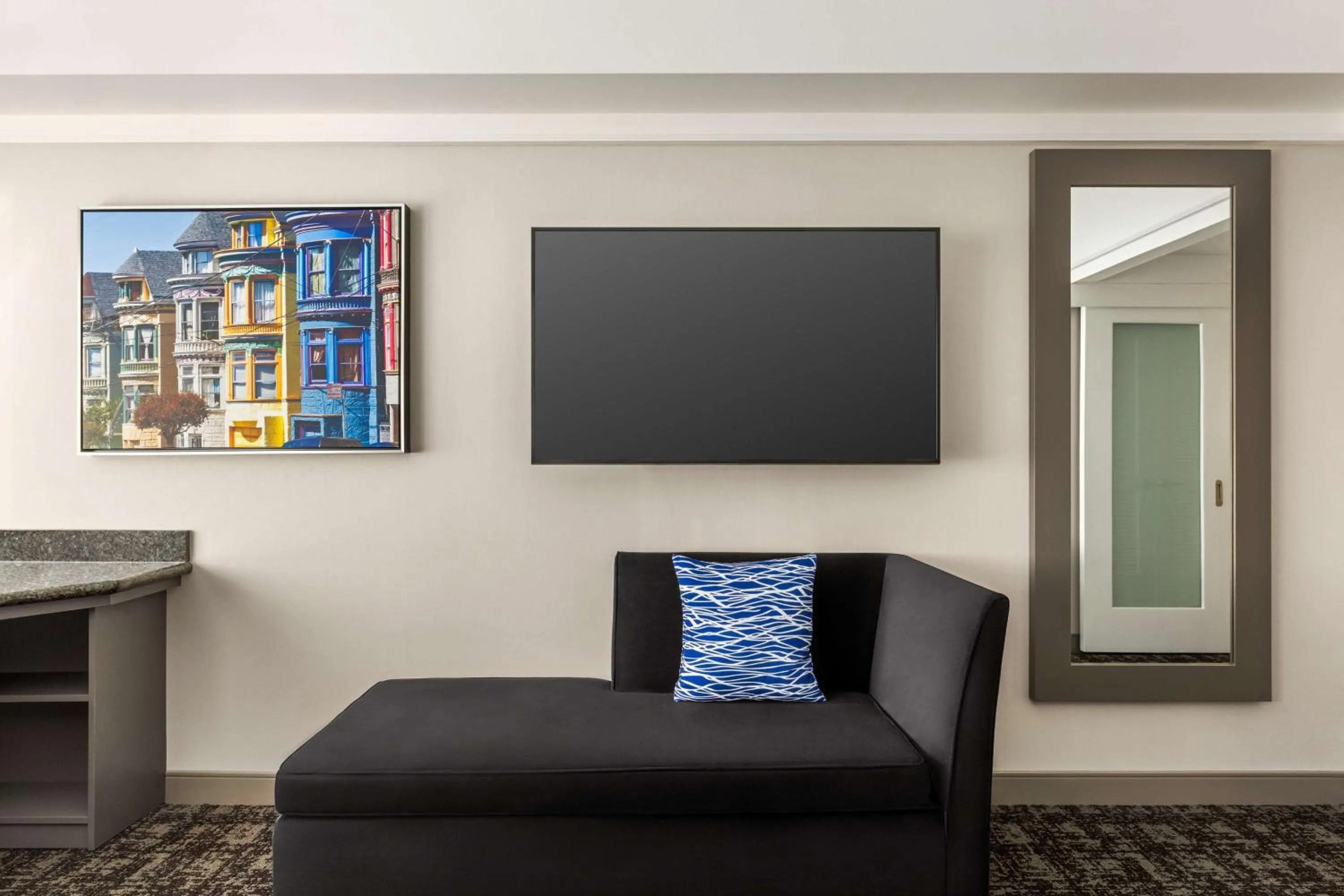 Living room in Hilton San Francisco Financial District