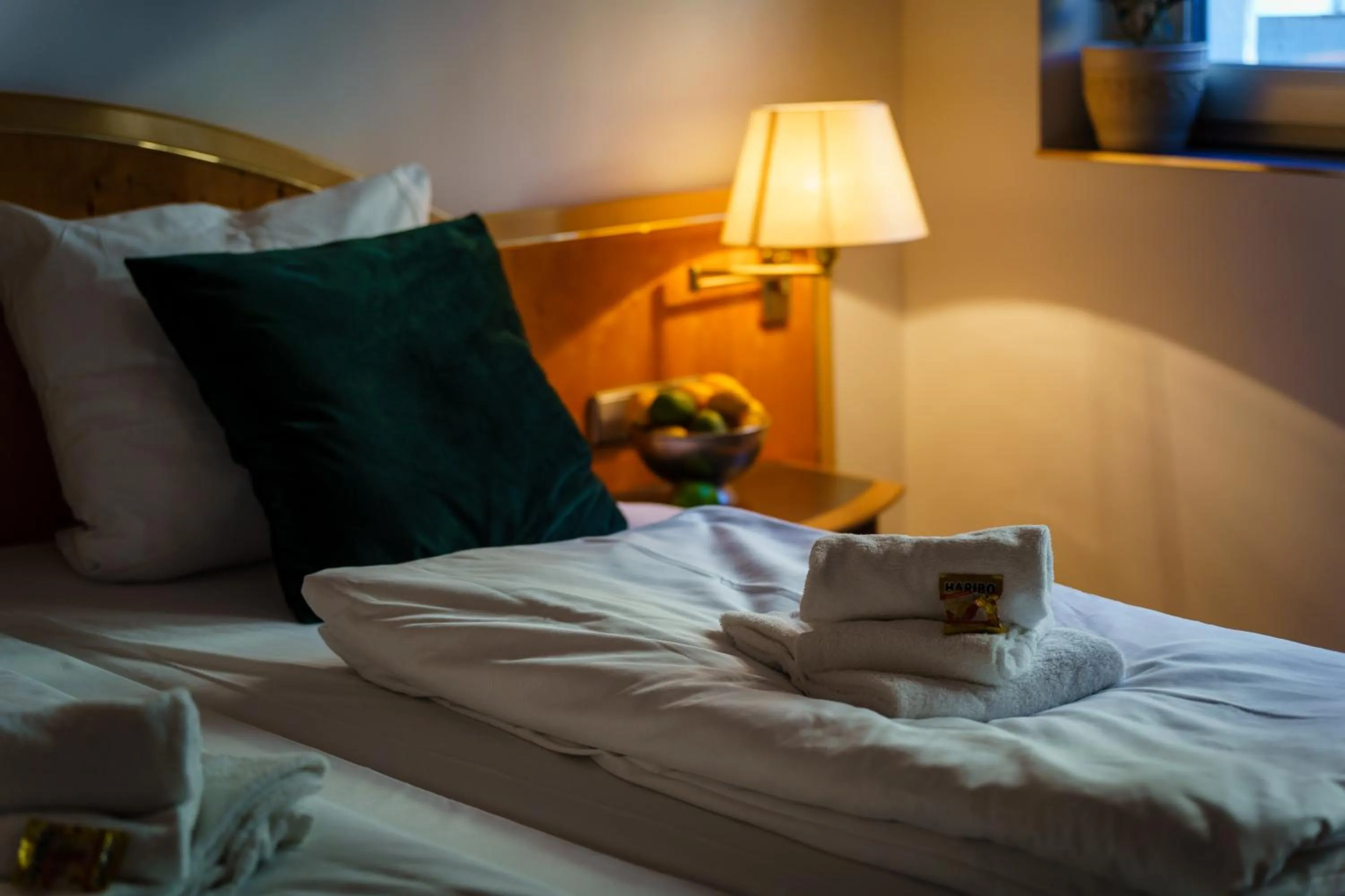 Bed in Hotel Waibstadter Hof