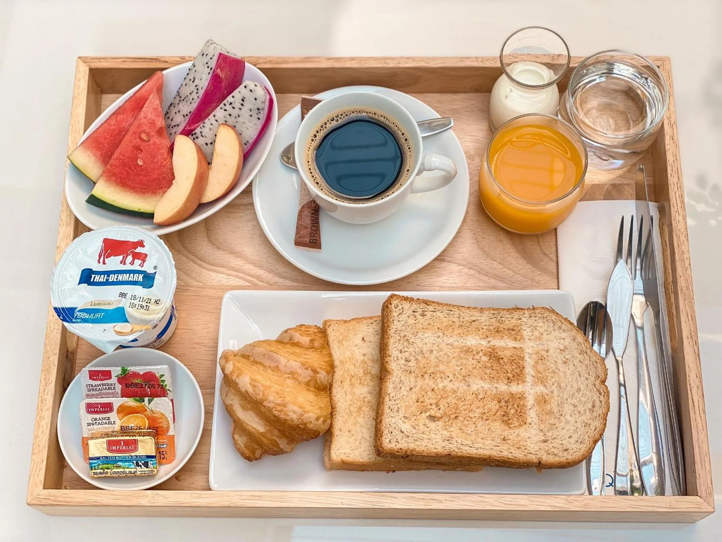 Breakfast in QUU HOTEL Chiang Mai