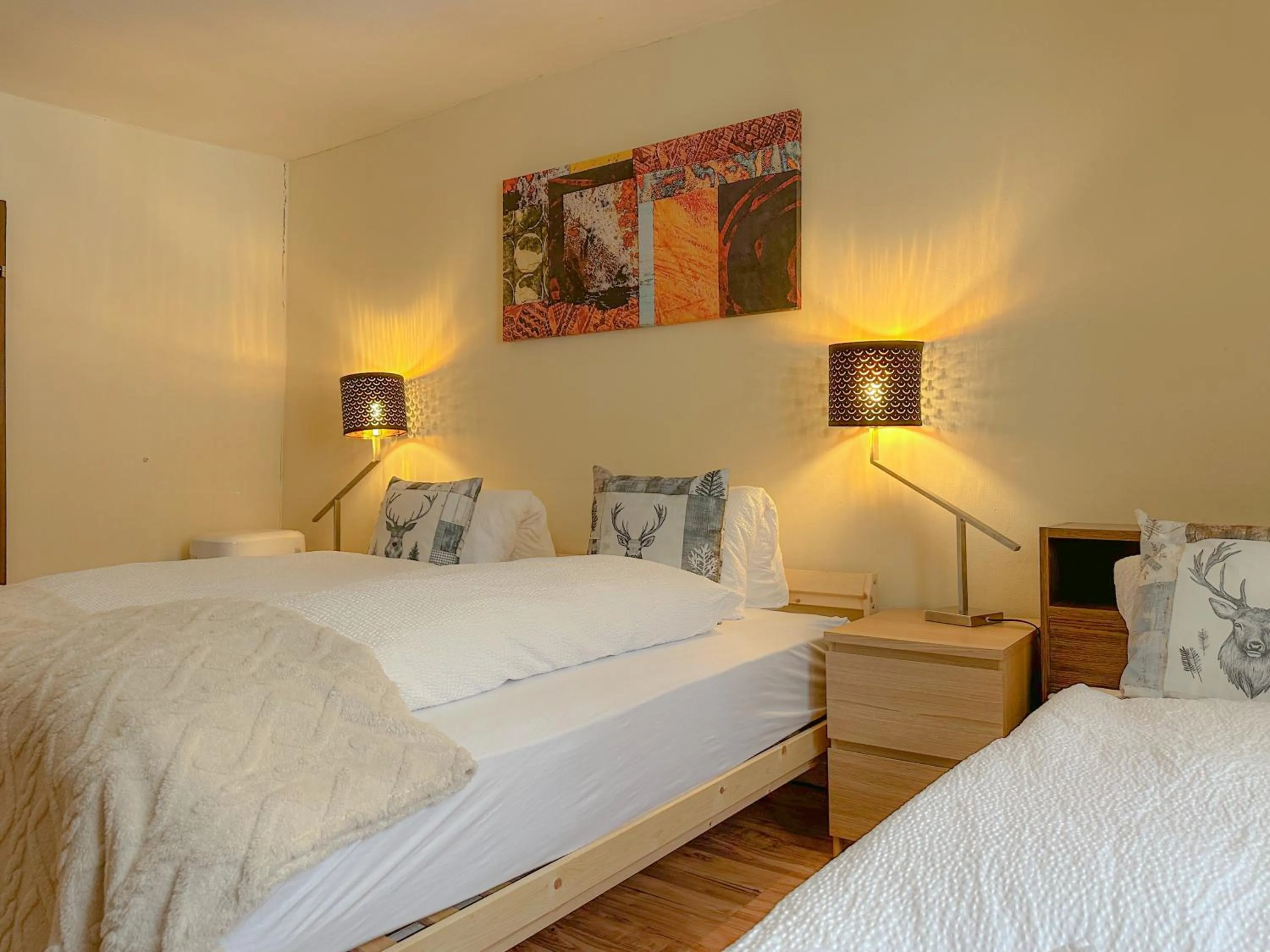 Bed in Hotel Harder Minerva