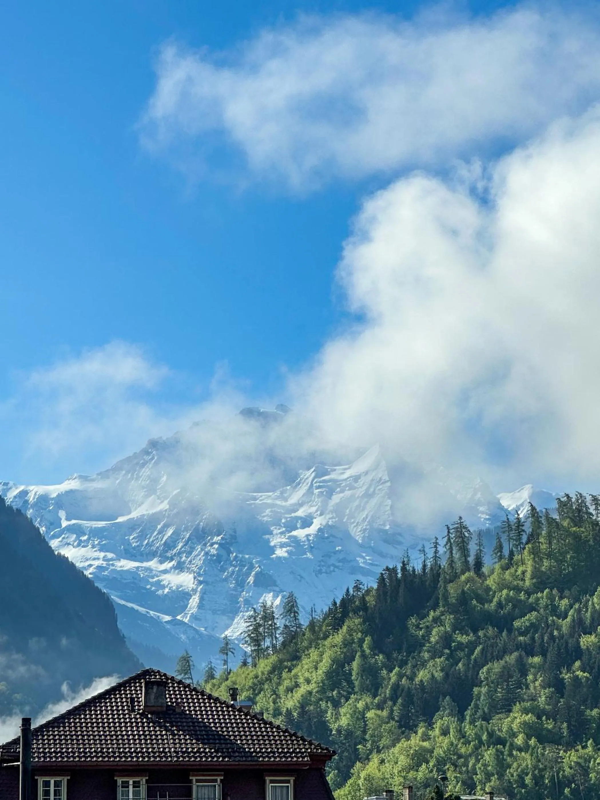 Mountain view in Hotel Harder Minerva