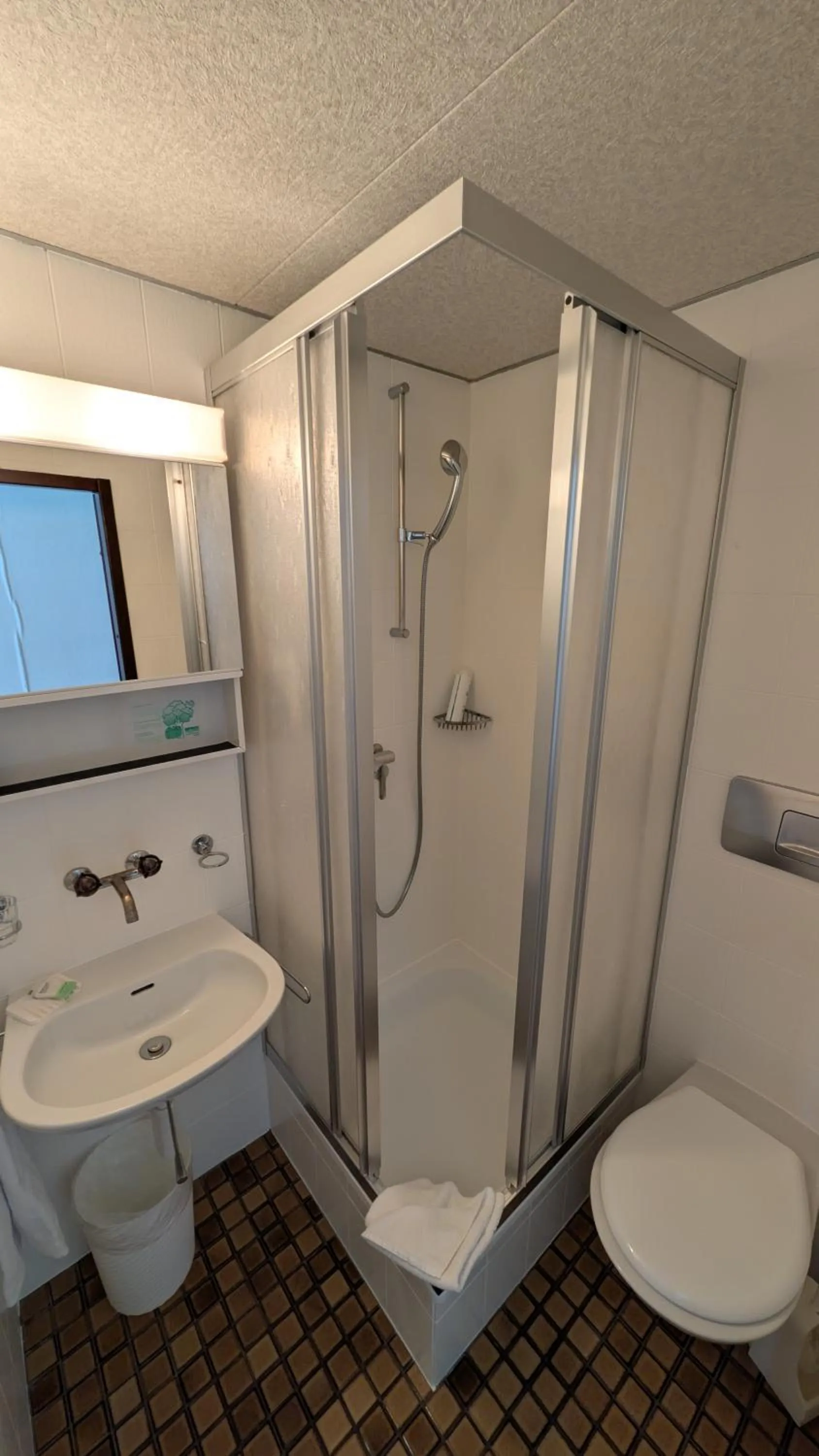 Bathroom in Hotel Harder Minerva