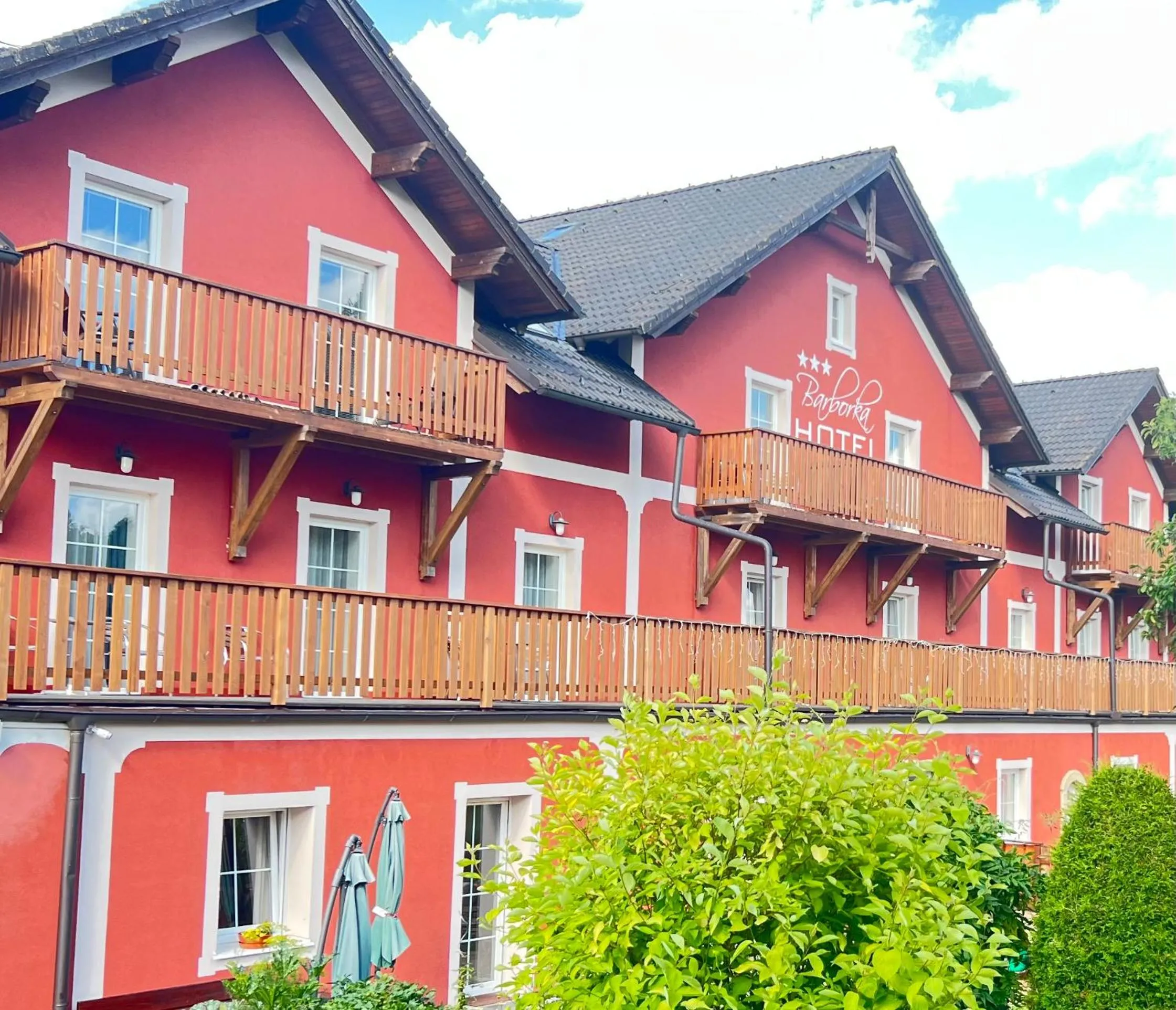 Property building in Hotel Barborka
