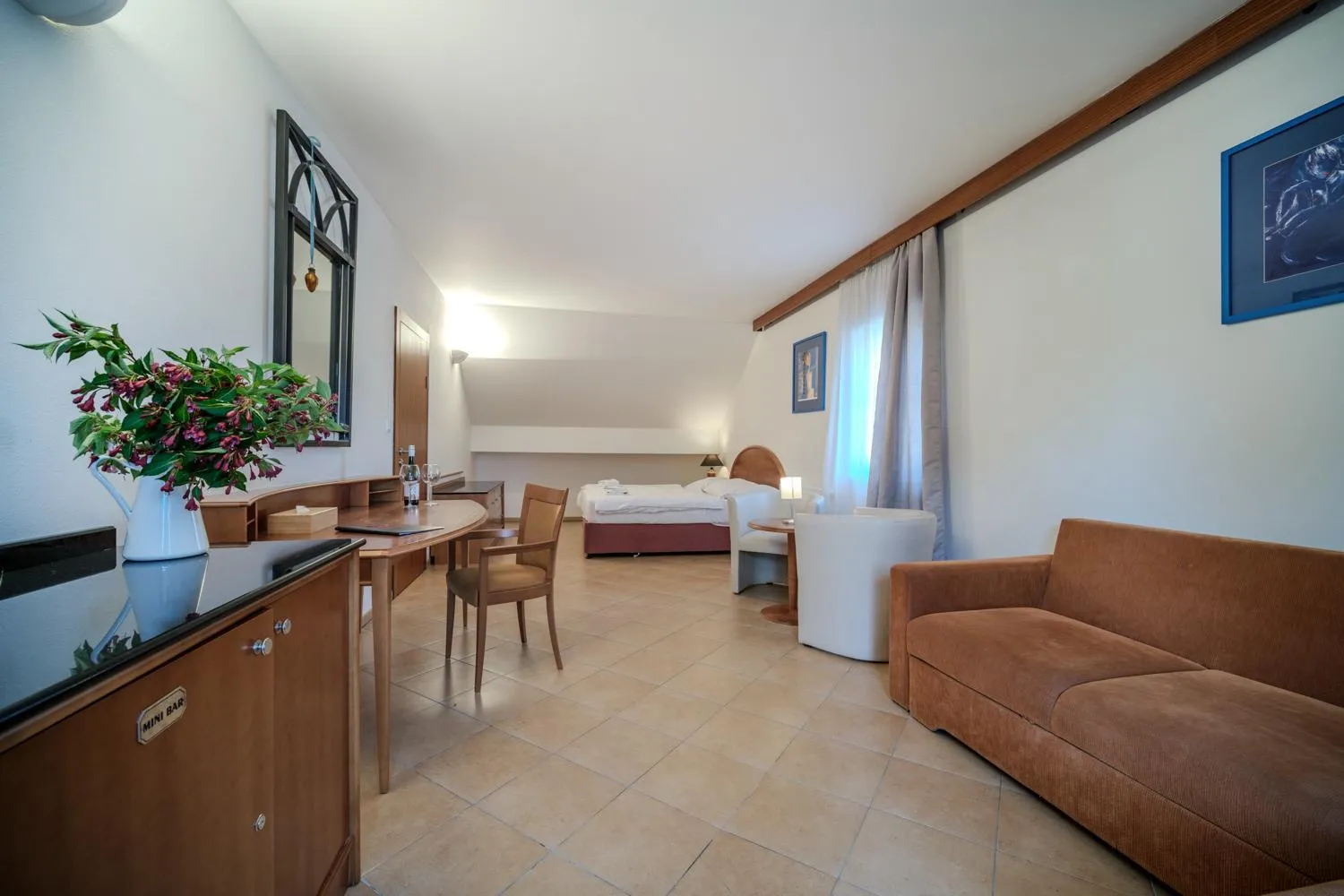 Bed in Hotel Barborka