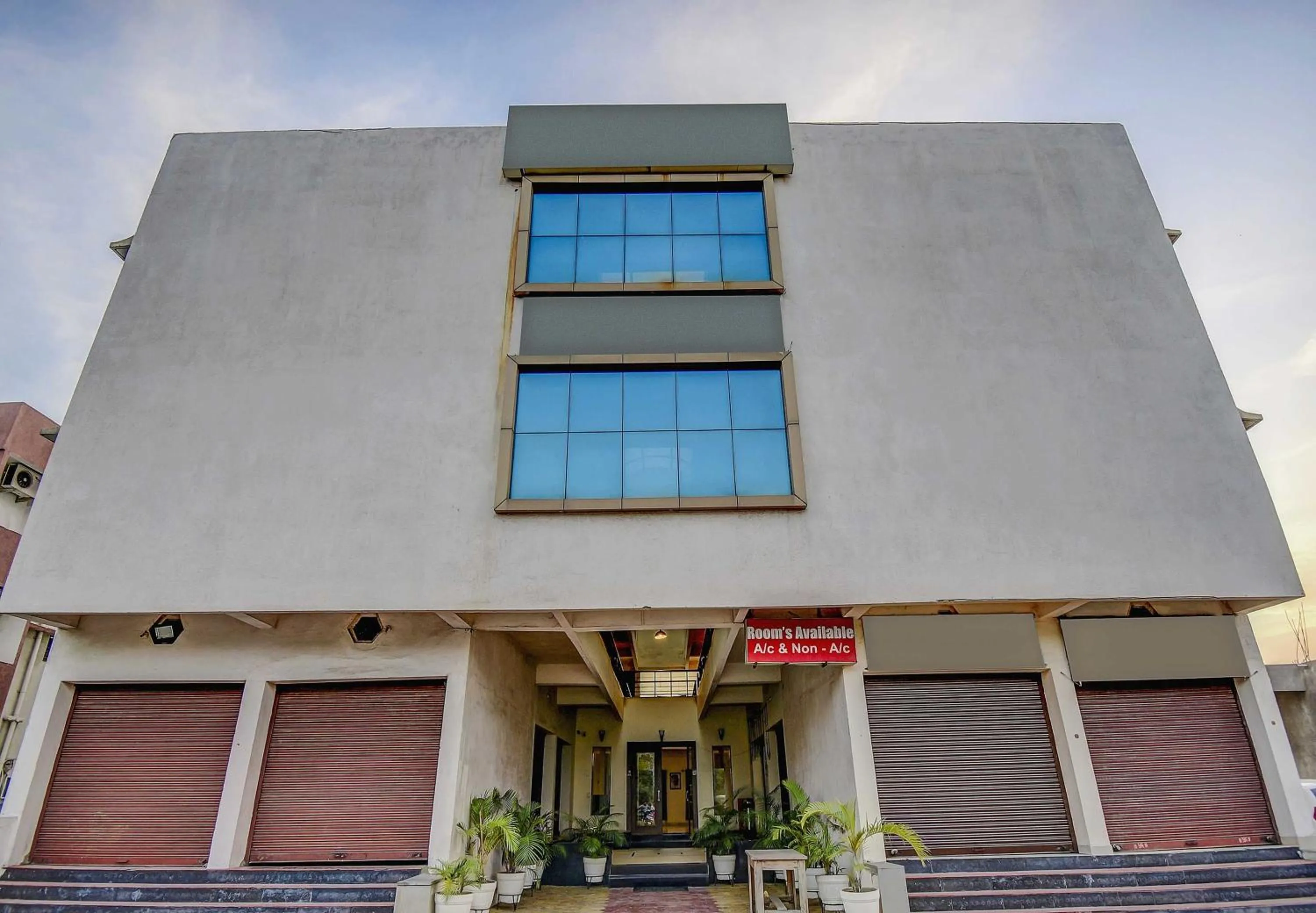 Facade/entrance in Hotel O Plus Corporate One