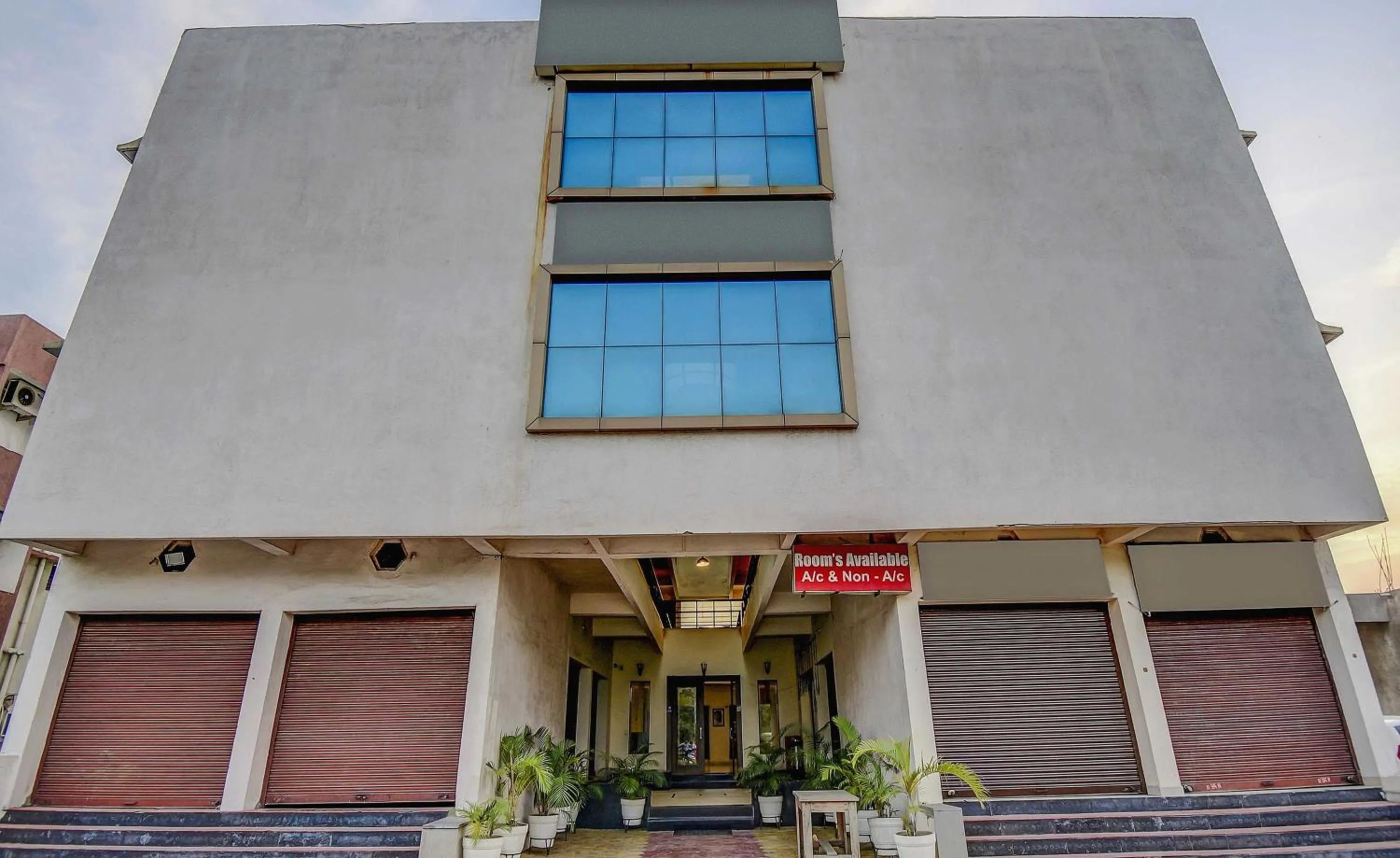 Facade/entrance in Hotel O Plus Corporate One