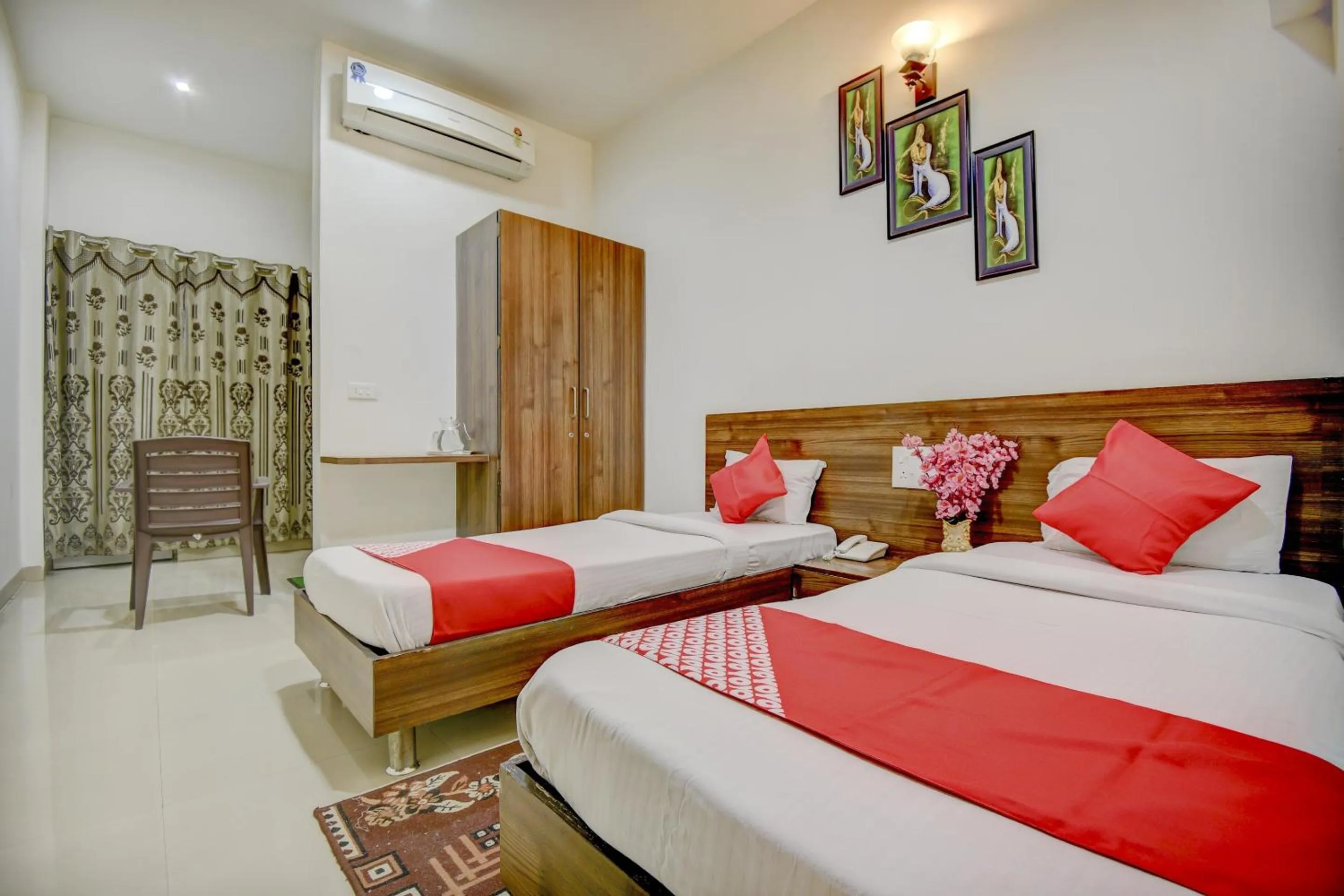 Bedroom in Hotel O Plus Corporate One