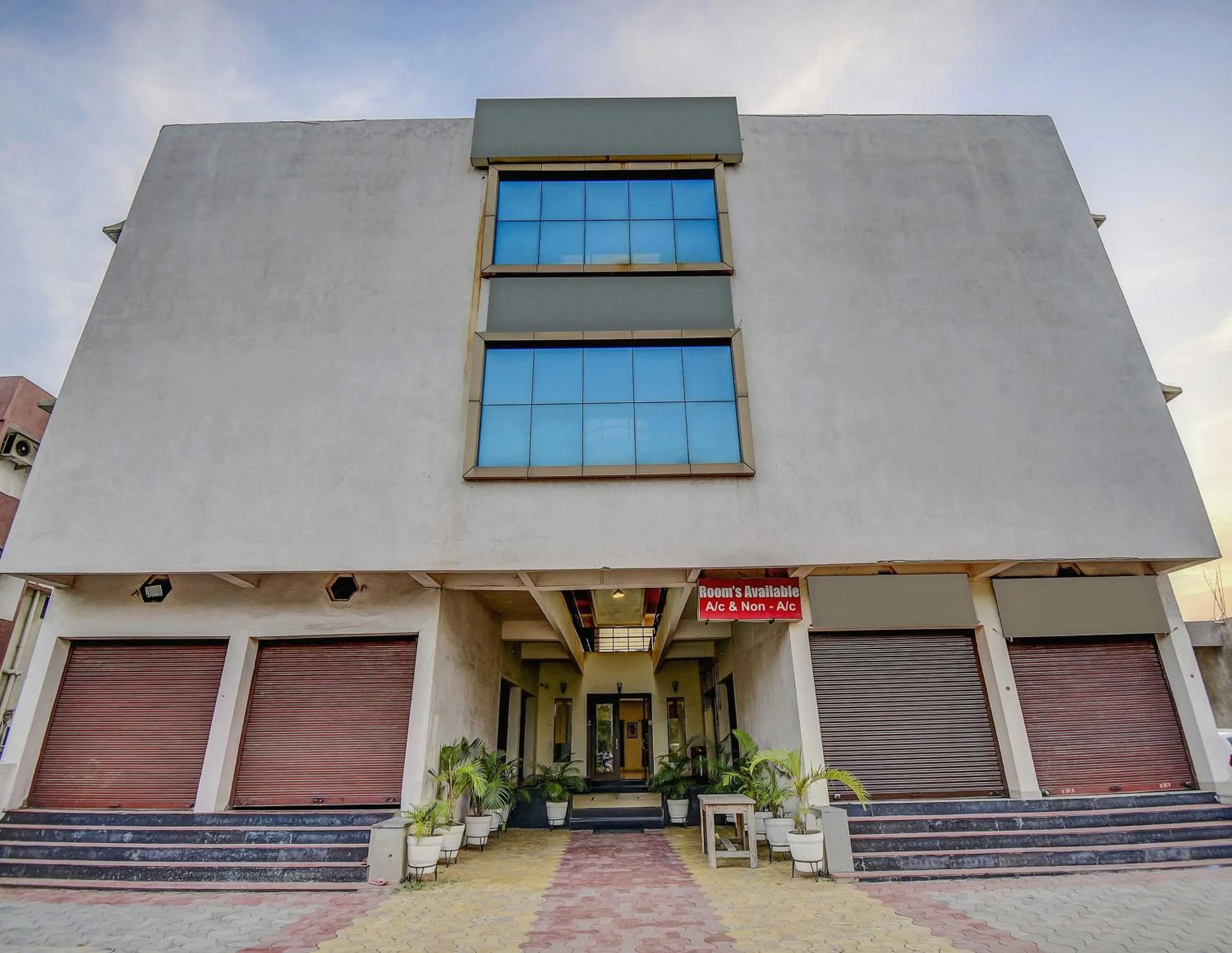 Facade/entrance in Hotel O Plus Corporate One