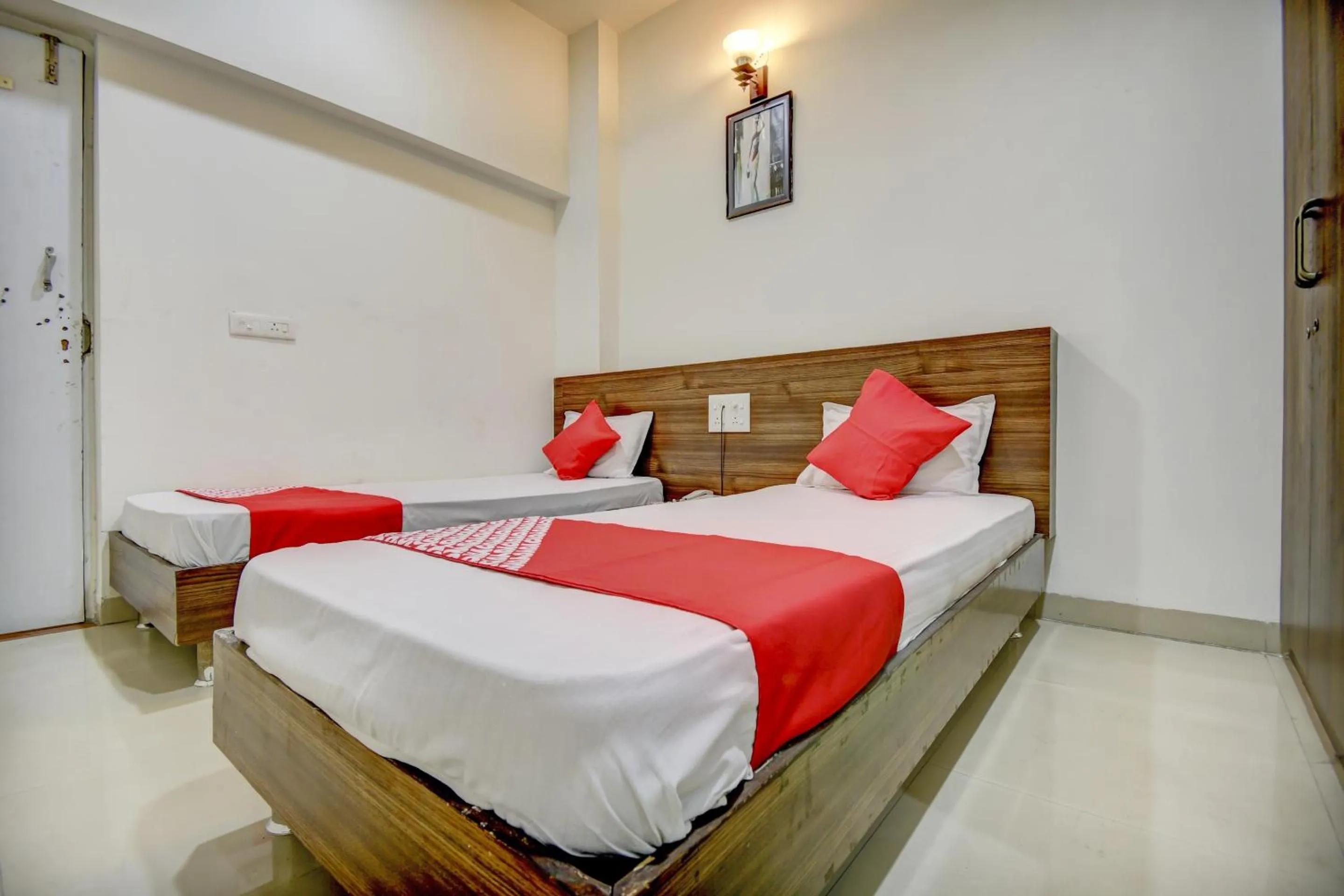 Bedroom in Hotel O Plus Corporate One