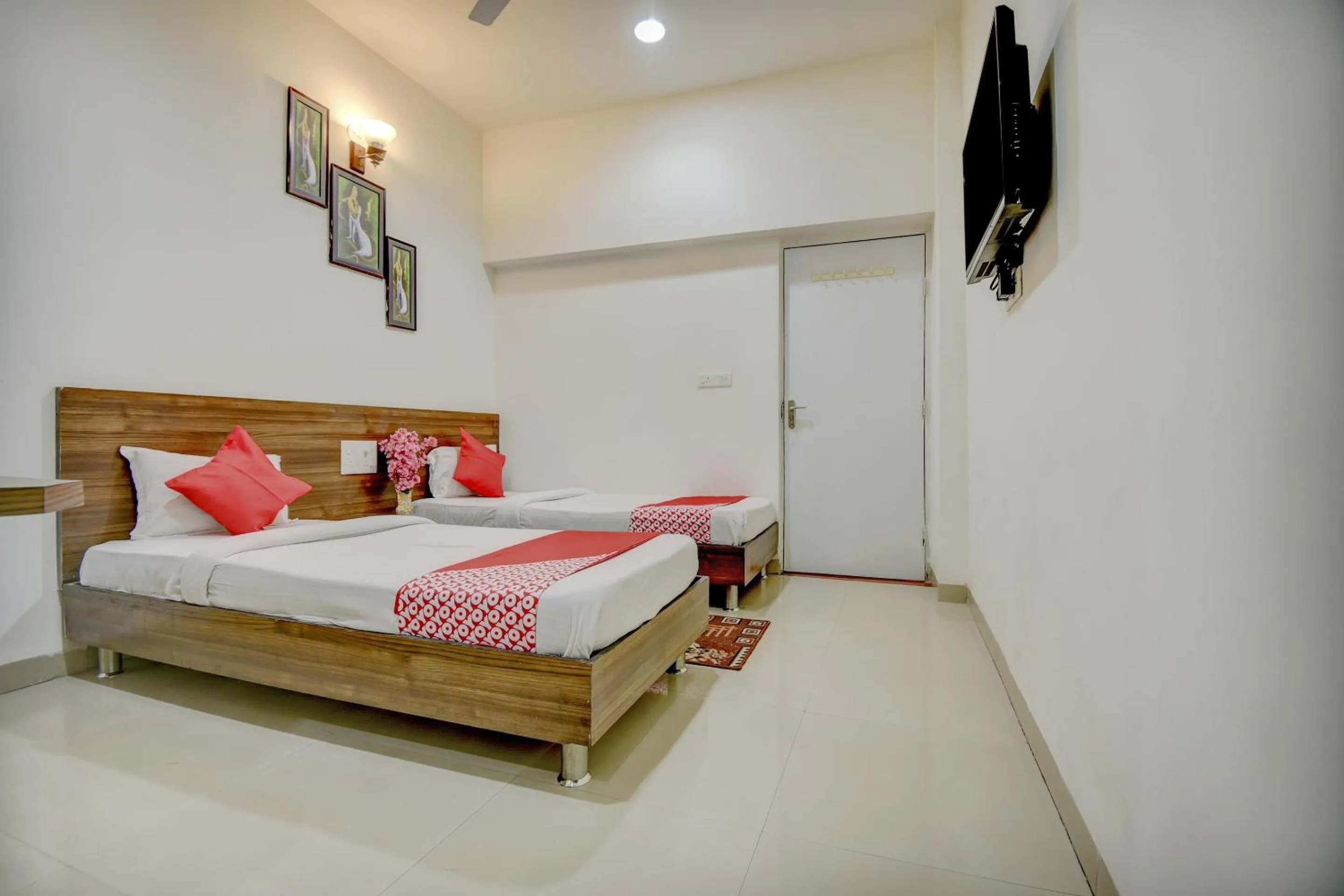 Bedroom in Hotel O Plus Corporate One