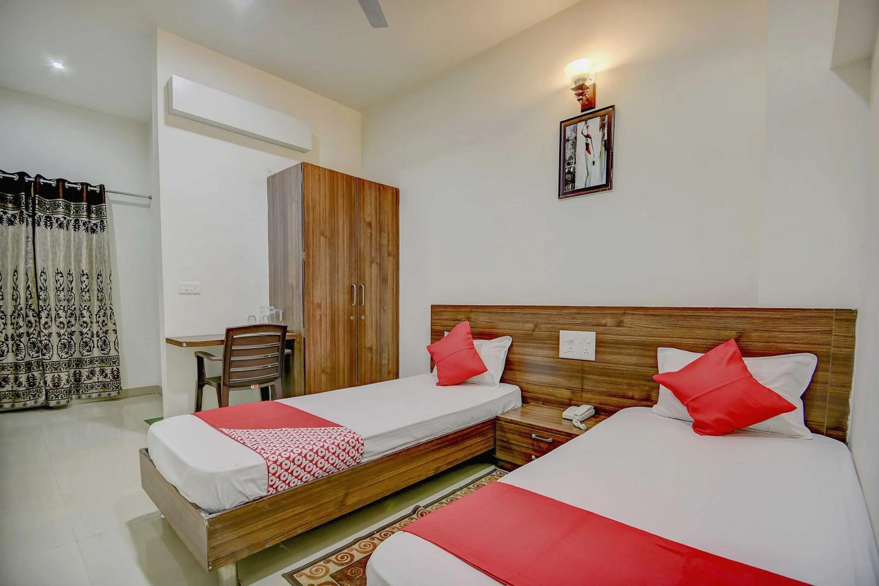 Bedroom in Hotel O Plus Corporate One