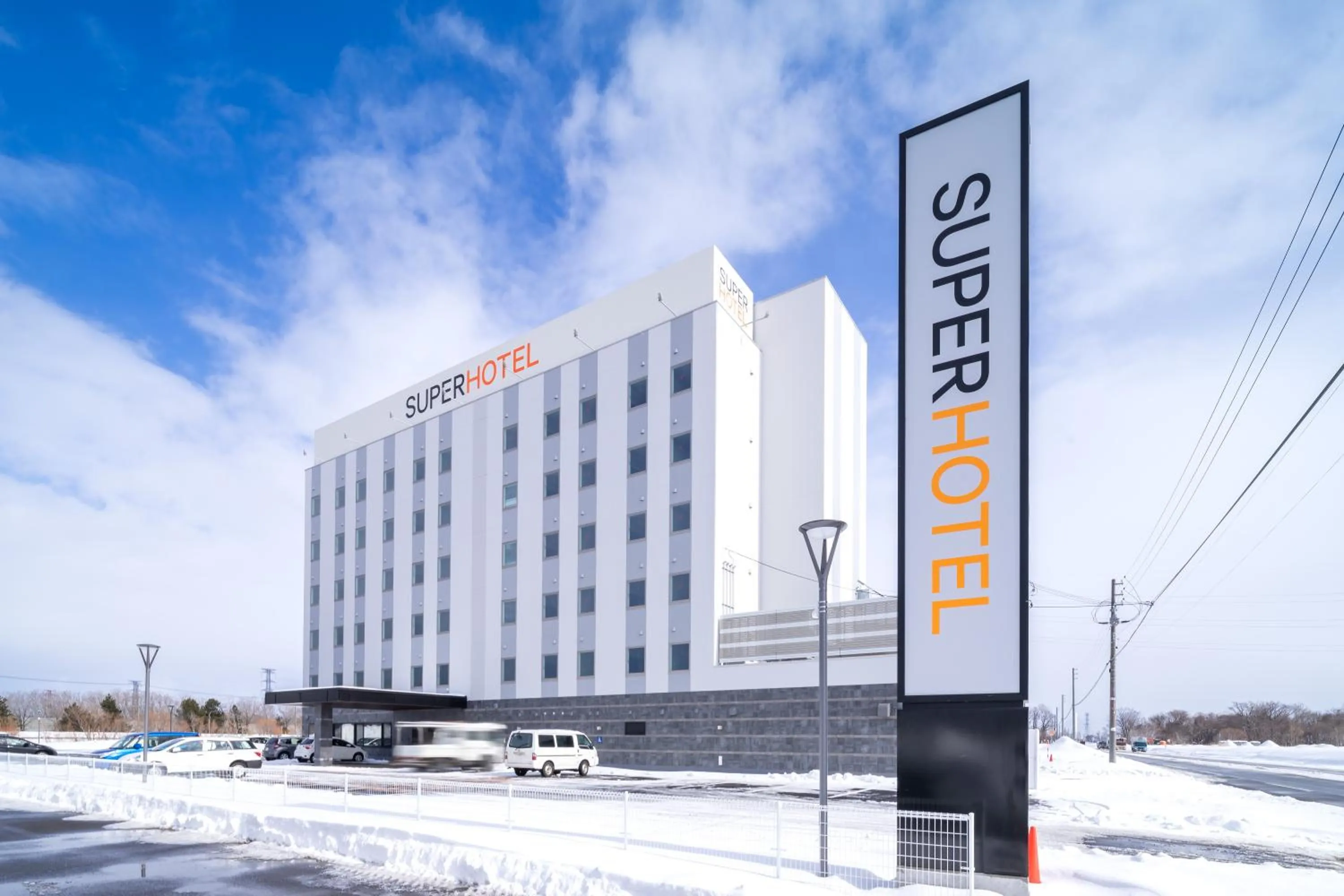 Facade/entrance in Super Hotel Ishikari