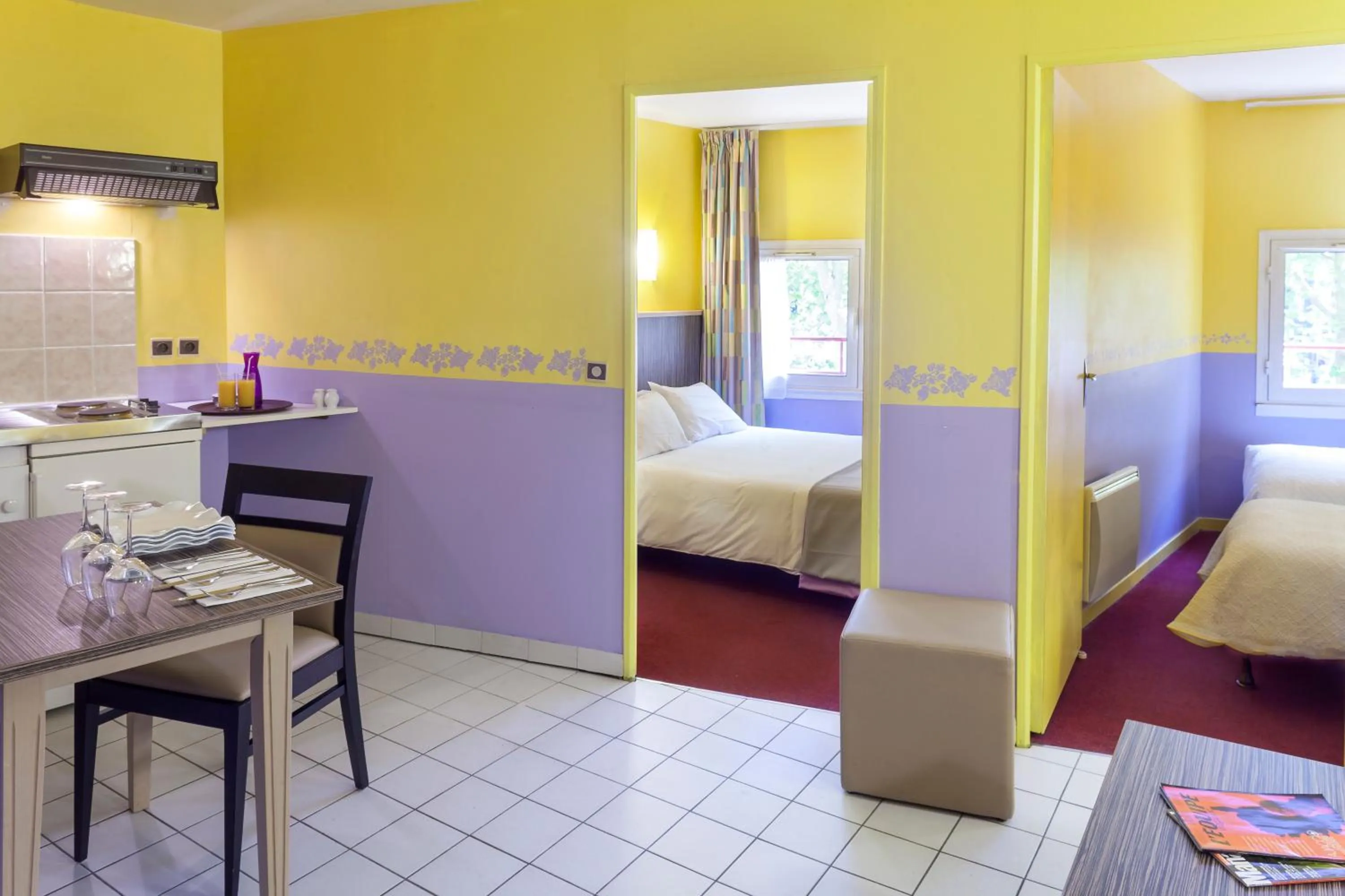 Photo of the whole room, Bed in BRIT HOTEL Le Lion d'Or CHINON