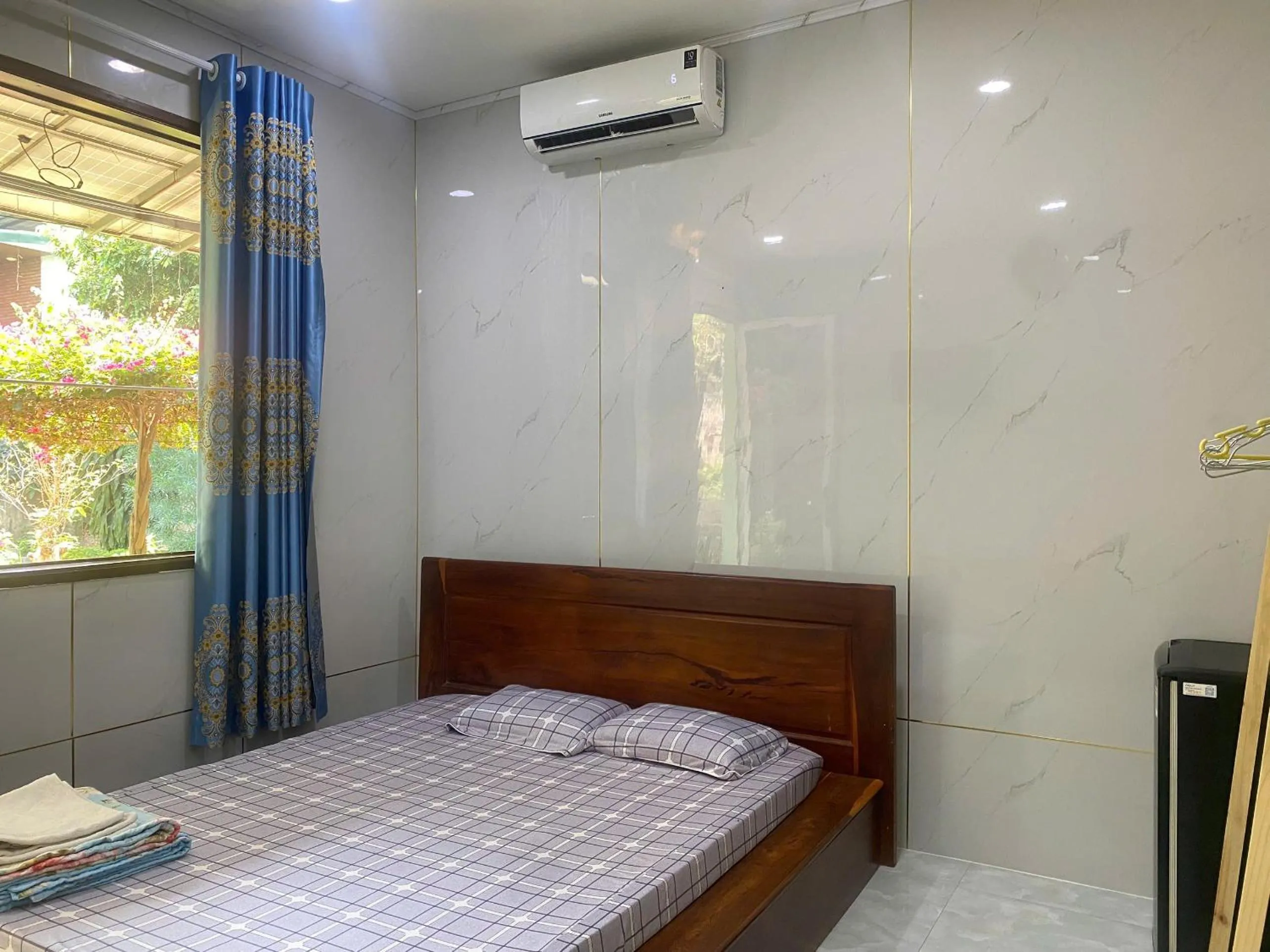 Bed in Nhà Nghỉ THẢO NGUYÊN XANH