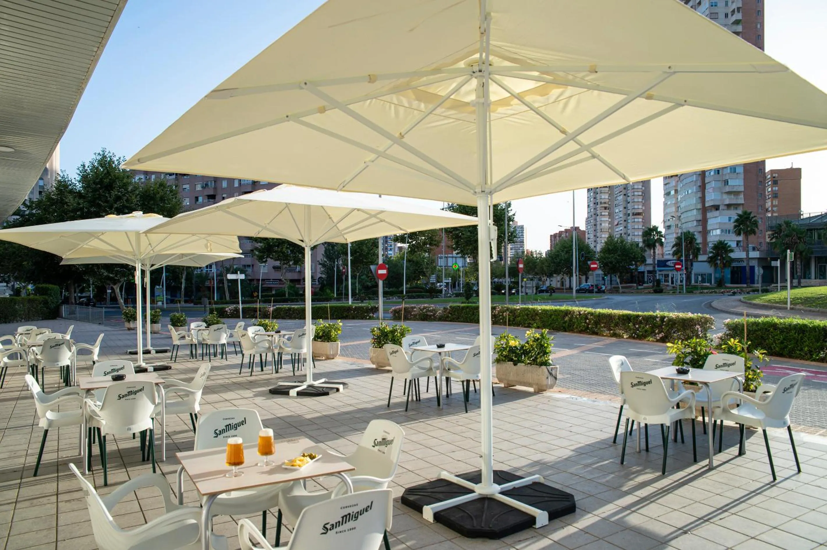 Balcony/Terrace in Pierre & Vacances Benidorm Levante - Adults Recommended