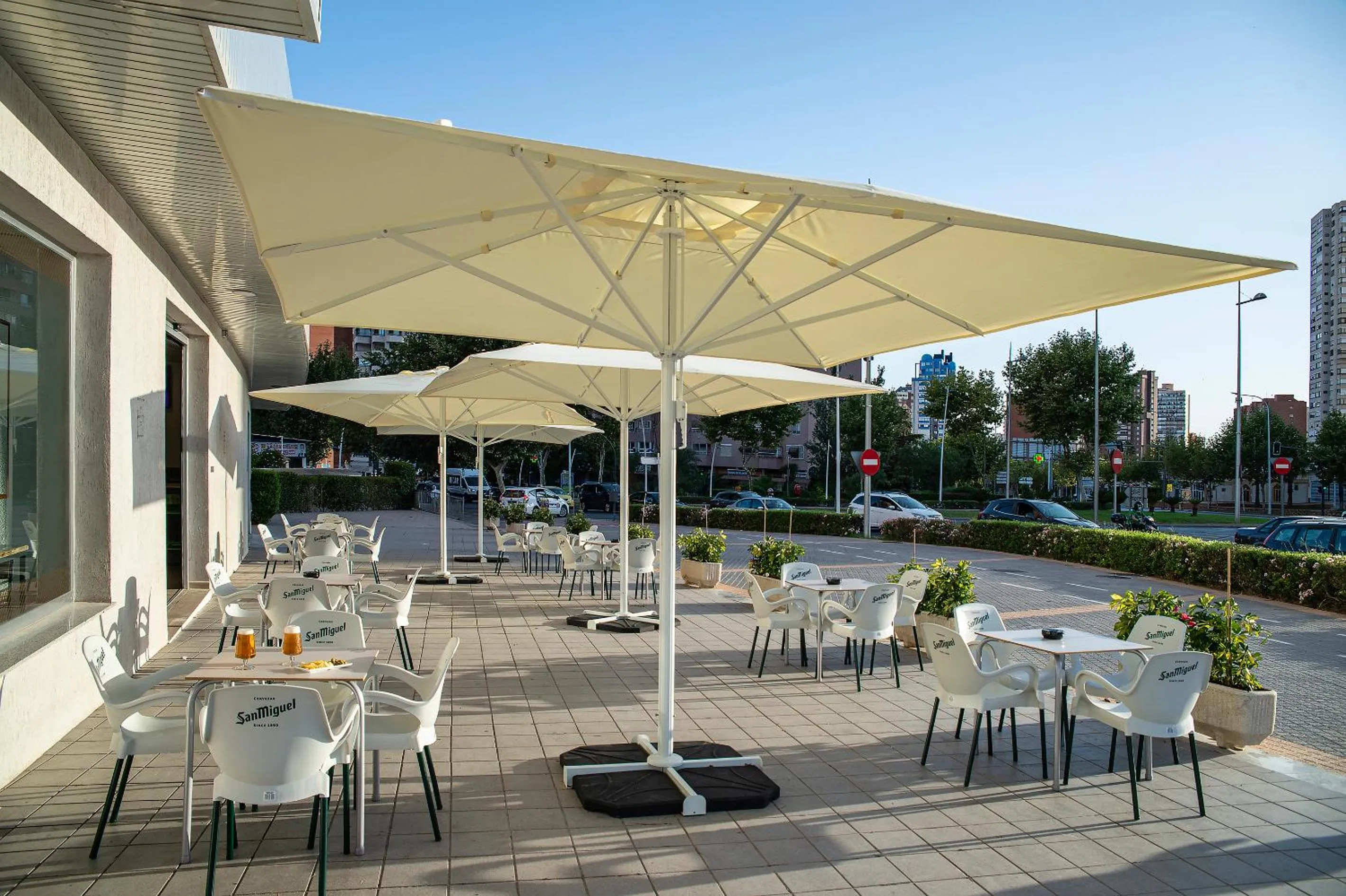 Balcony/Terrace in Pierre & Vacances Benidorm Levante - Adults Recommended