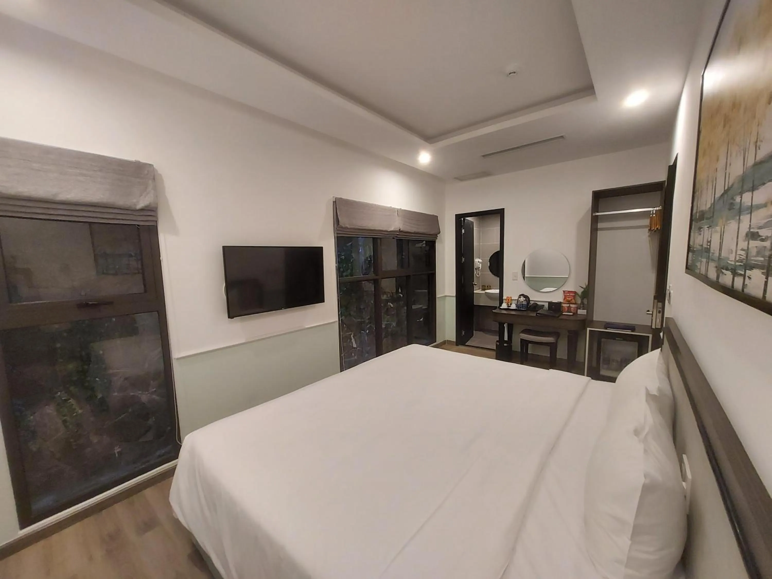 Bed in Paralia Khem Beach Phu Quoc Hotel