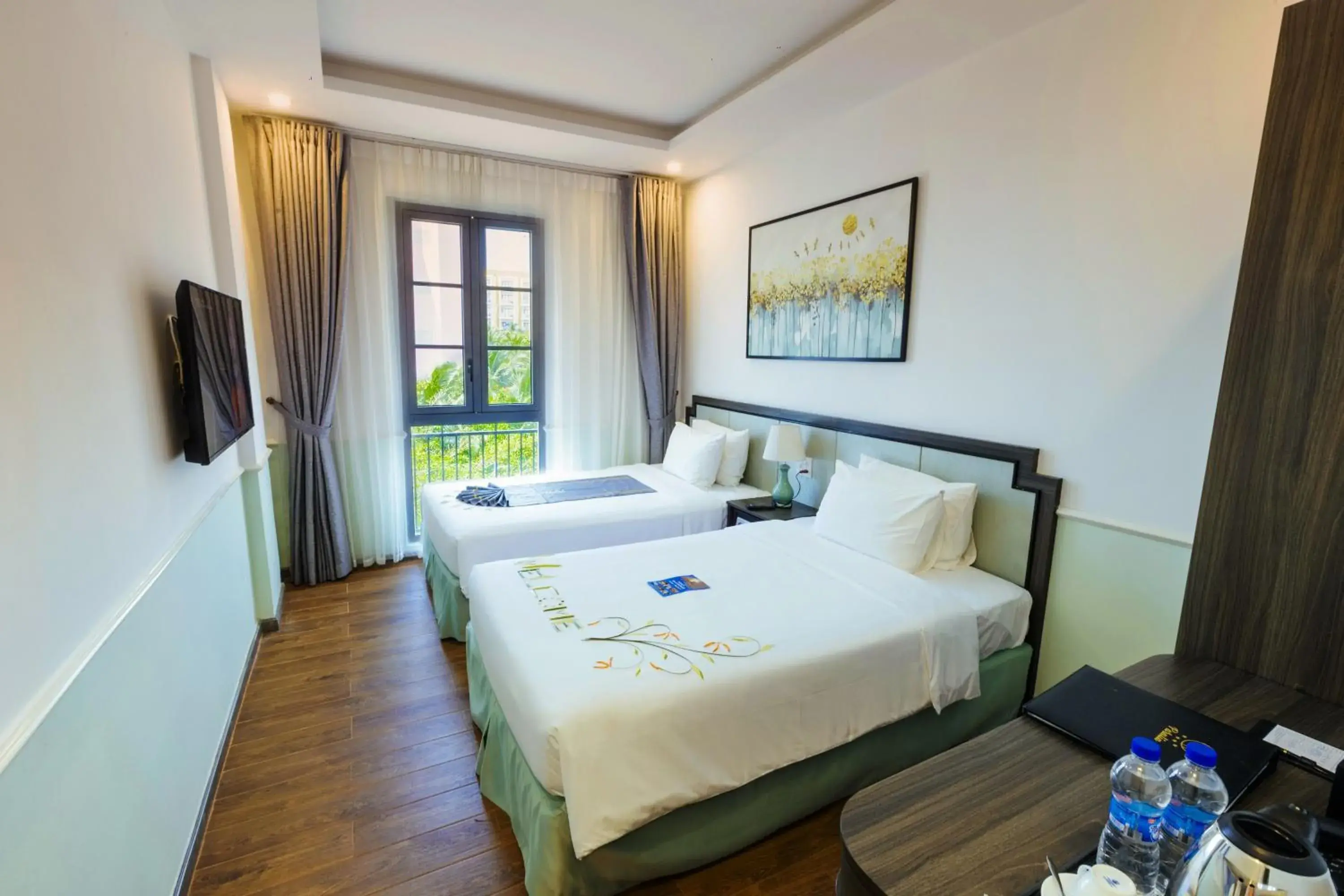 Deluxe Twin Room in Paralia Khem Beach Phu Quoc Hotel Deluxe Twin Room in Paralia Khem Beach Phu Quoc Hotel