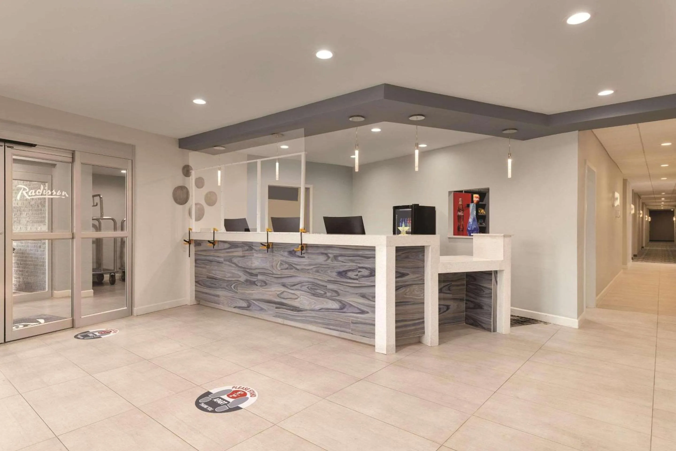 Lobby or reception in Radisson Hotel Atlanta Airport